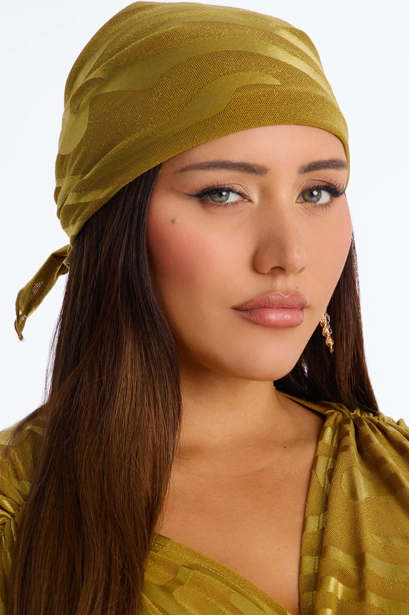 LIANA MESH 4 PIECE SKIRT SET - Chartreuse - Image 7