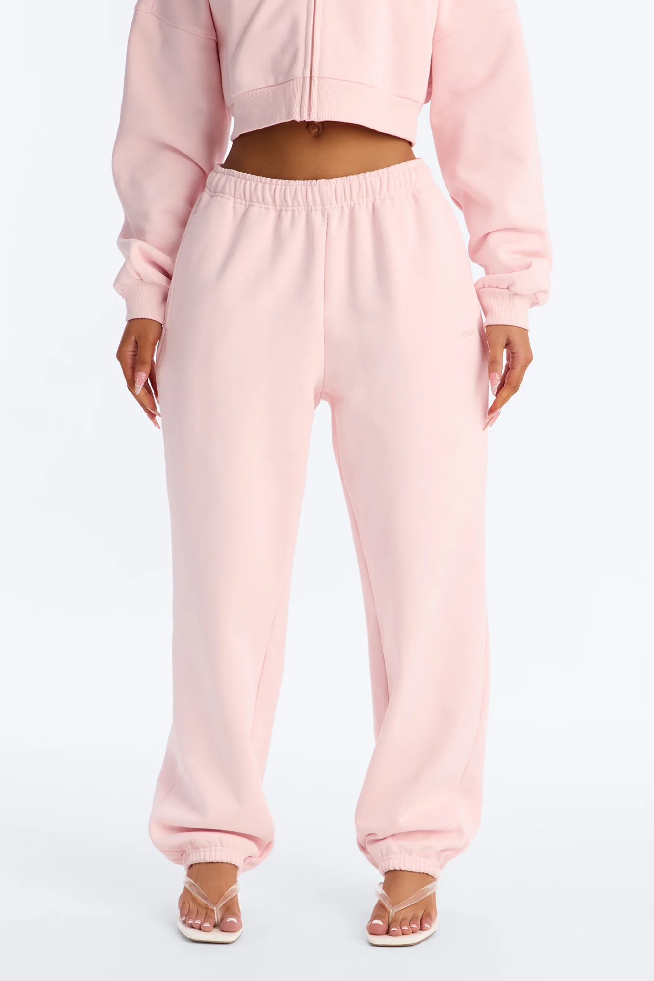 Libby Fleece Jogger Sweatpant - Pink - Image 2