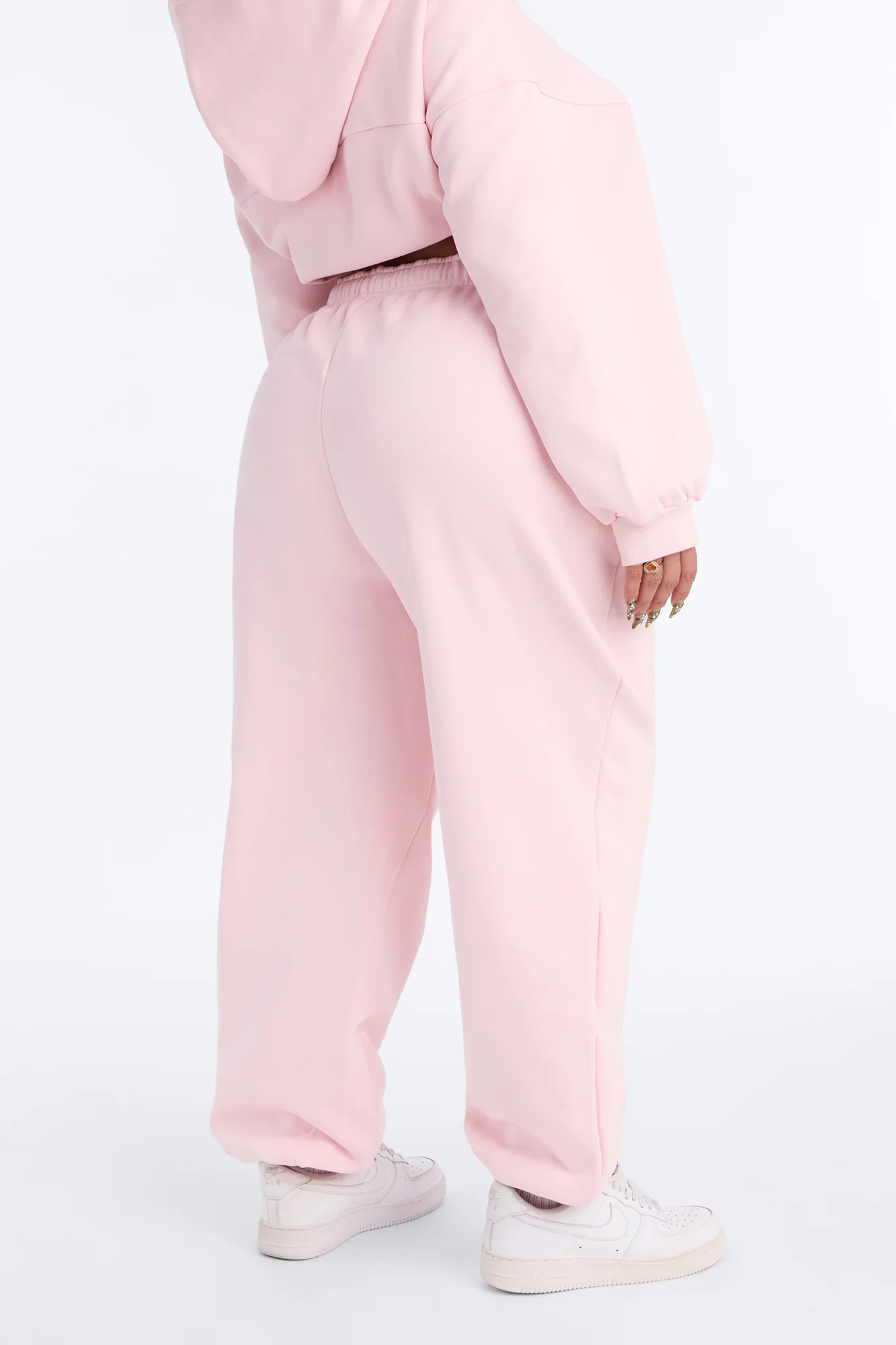 Libby Fleece Jogger Sweatpant - Pink - Image 7