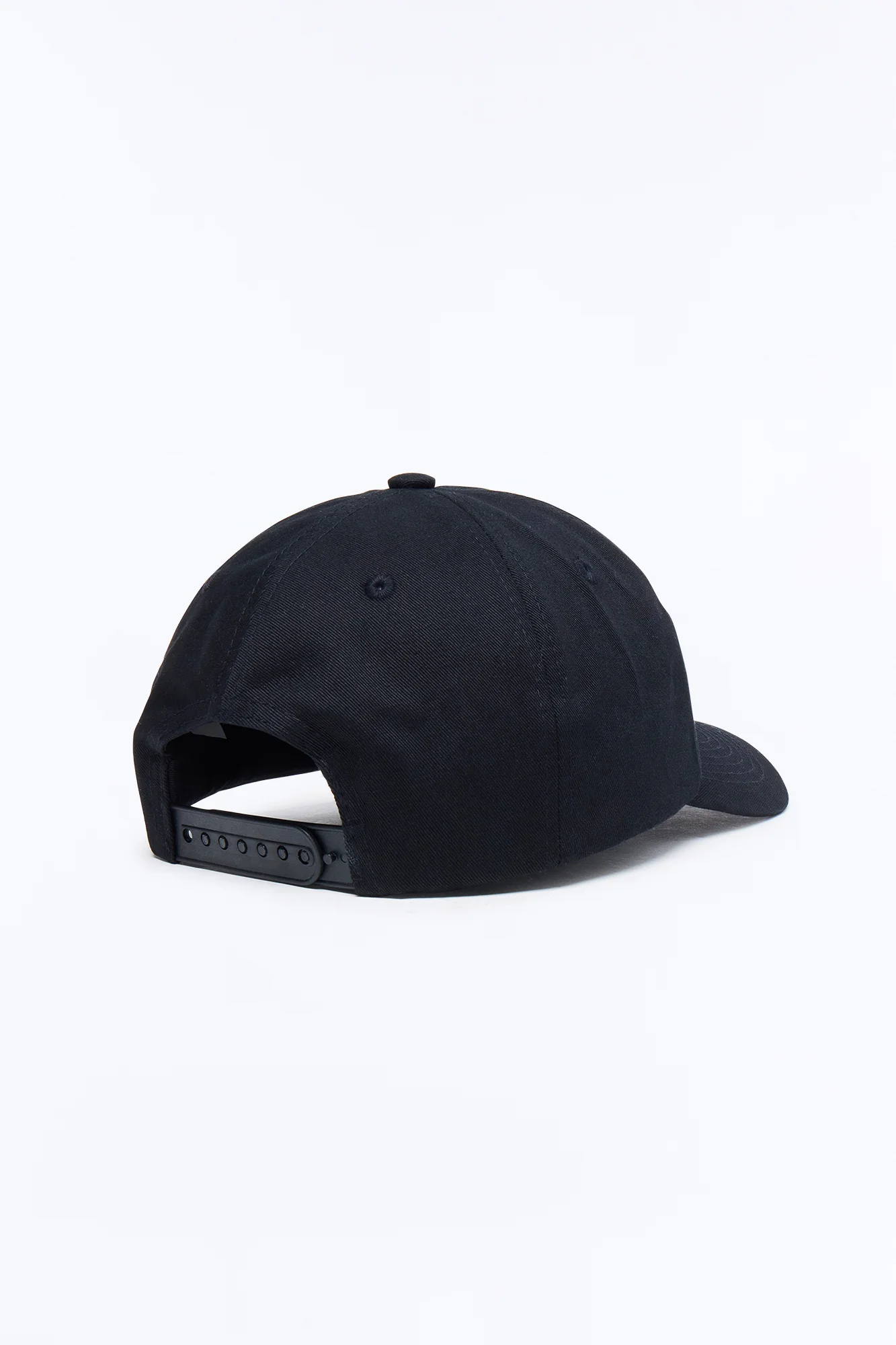 Lightning Cotton Twill Unstructured Snapback Hat - Black - Image 4