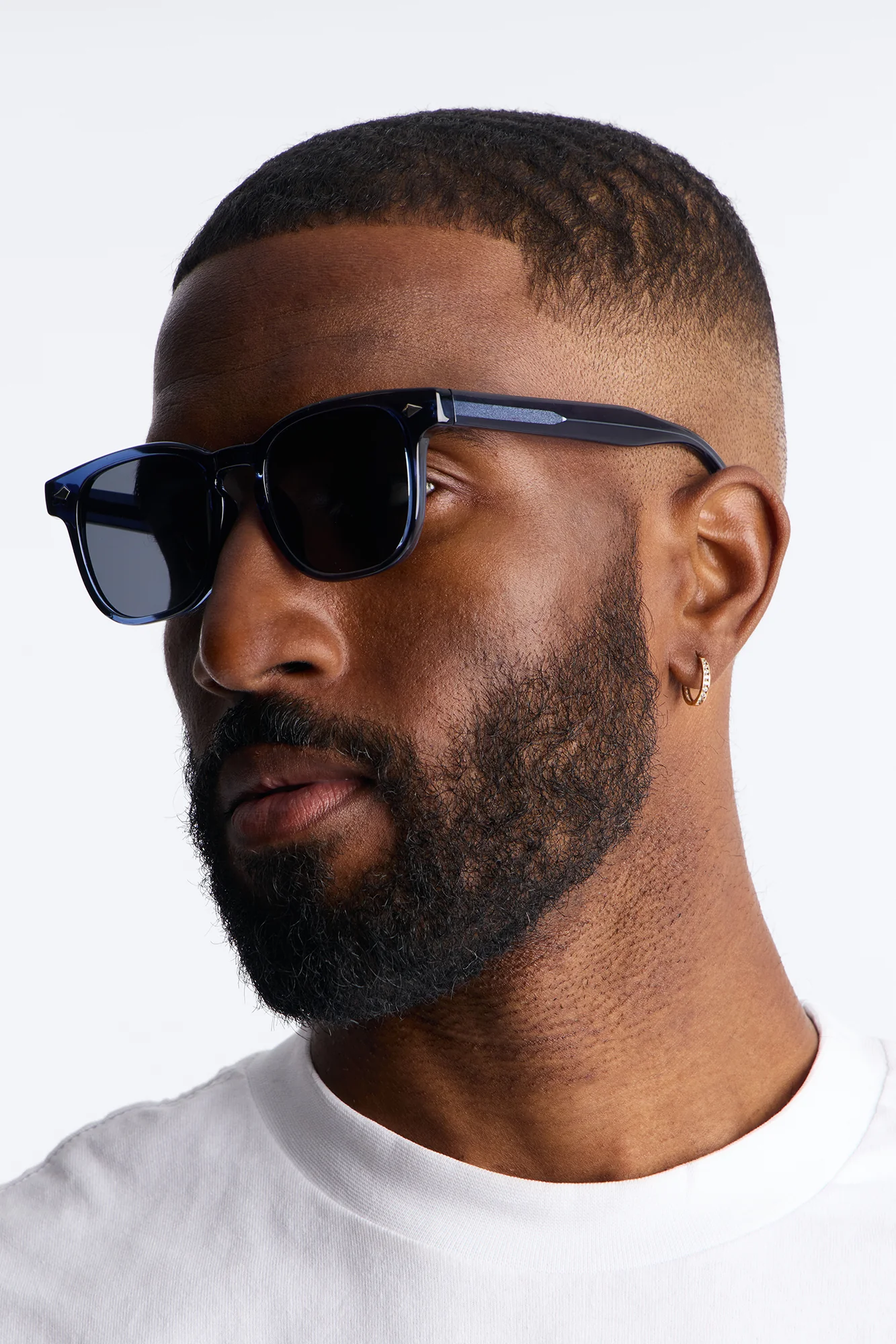 Lightweight Cellulose Propionate Glasses - Blue - Image 2