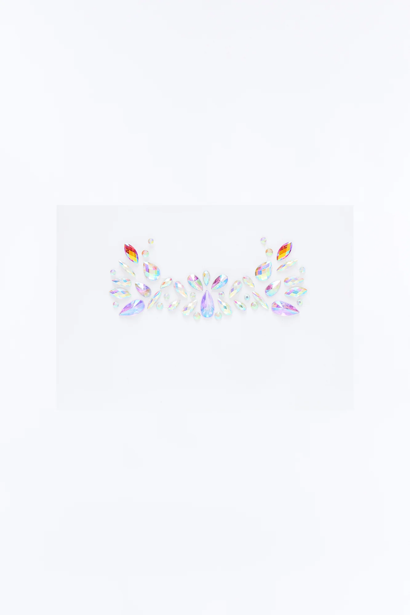 Like Fireworks Face And Body Jewels - Clear
