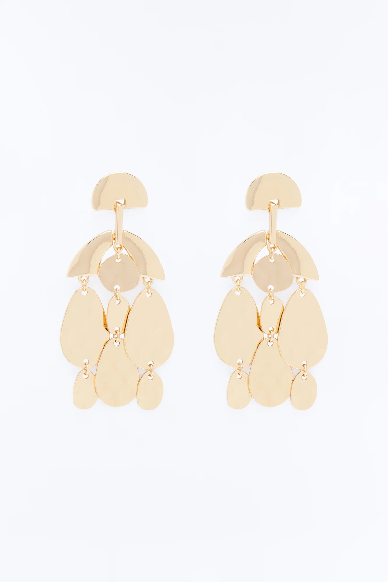 Lilly Drop Earrings - Gold