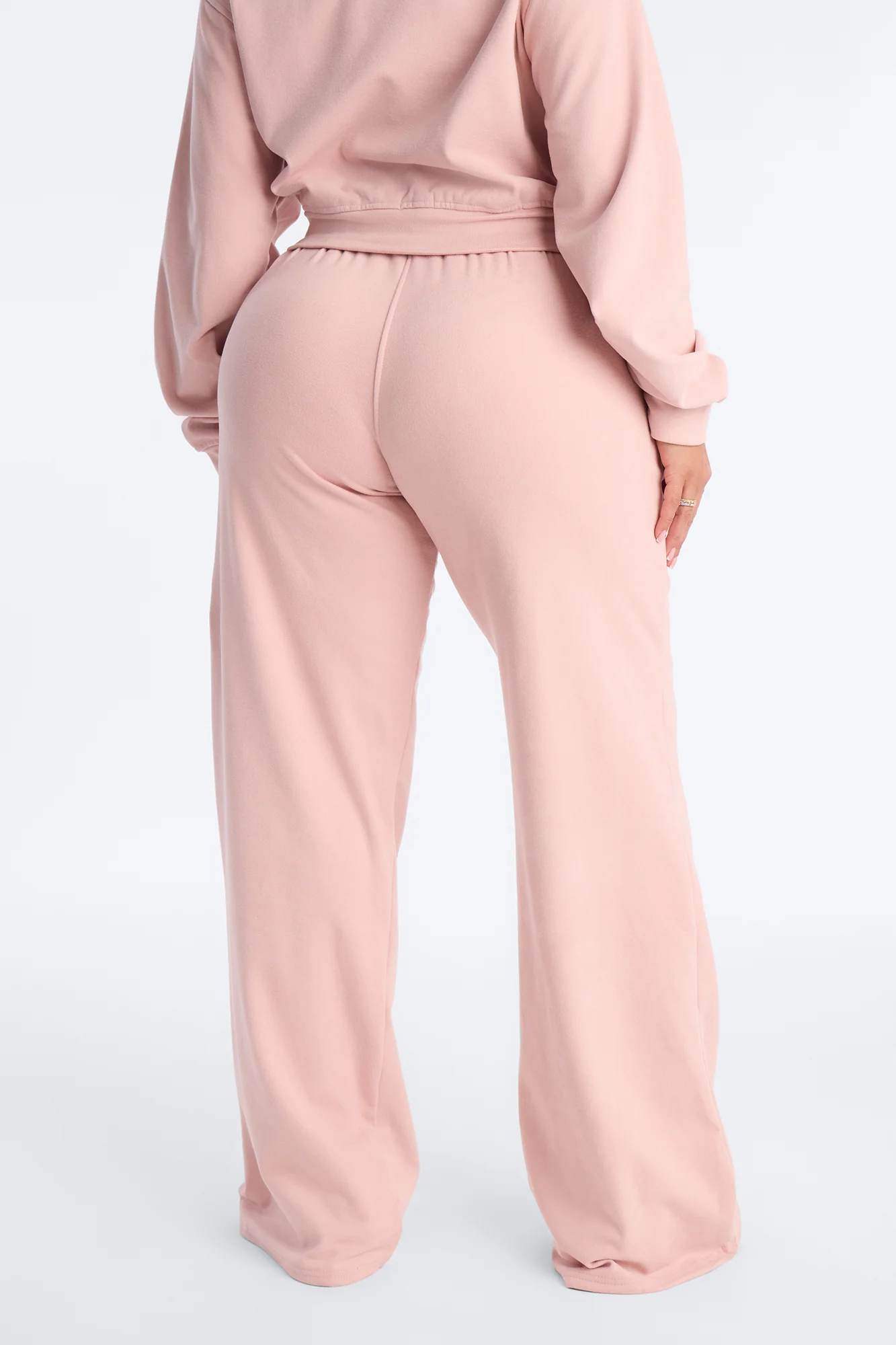 Limited Edition Butter Fleece Lounge Pant - Mauve - Image 4