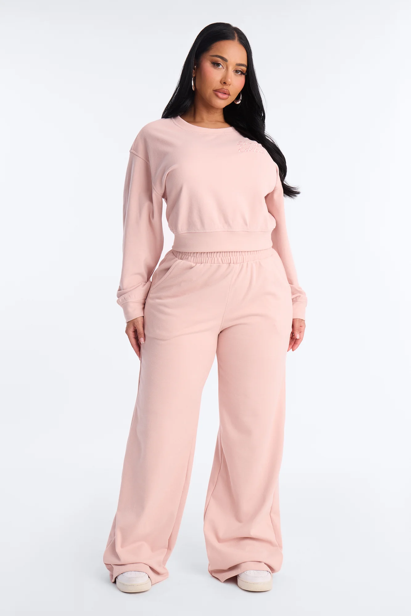 Limited Edition Butter Fleece Lounge Top - Mauve - Image 3