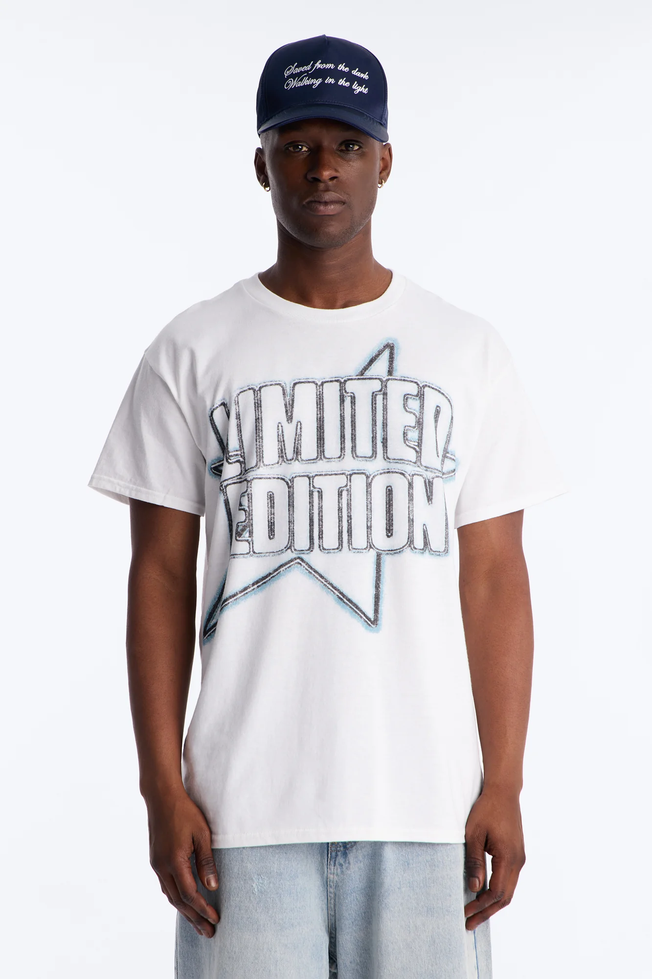 Limited Edition Oversized Short Sleeve Tee - White