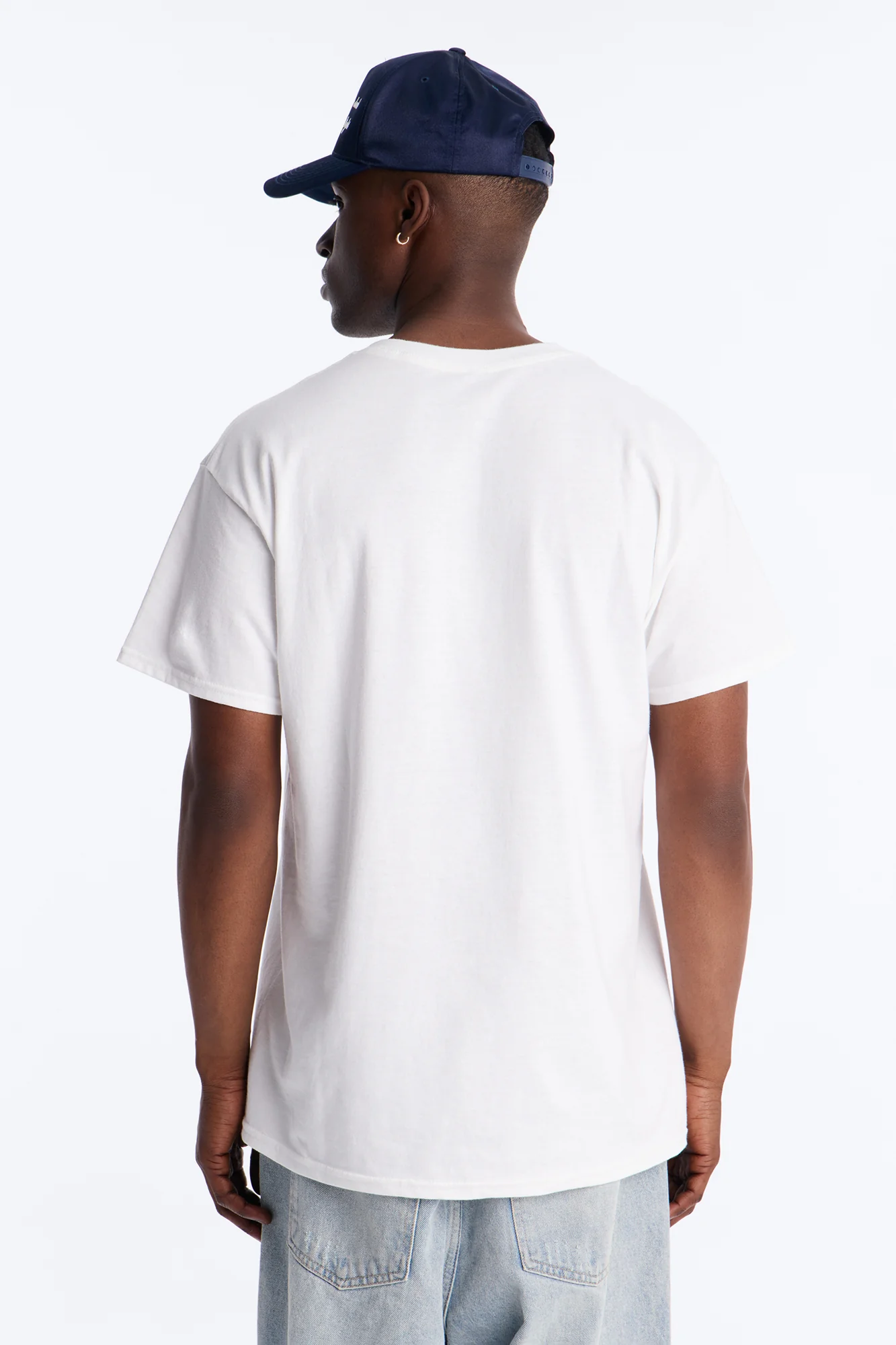 Limited Edition Oversized Short Sleeve Tee - White - Image 4