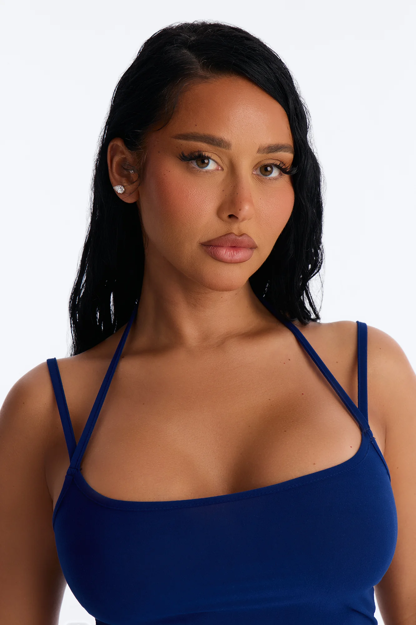 Lonely Night PJ Short Set - Navy - Image 2