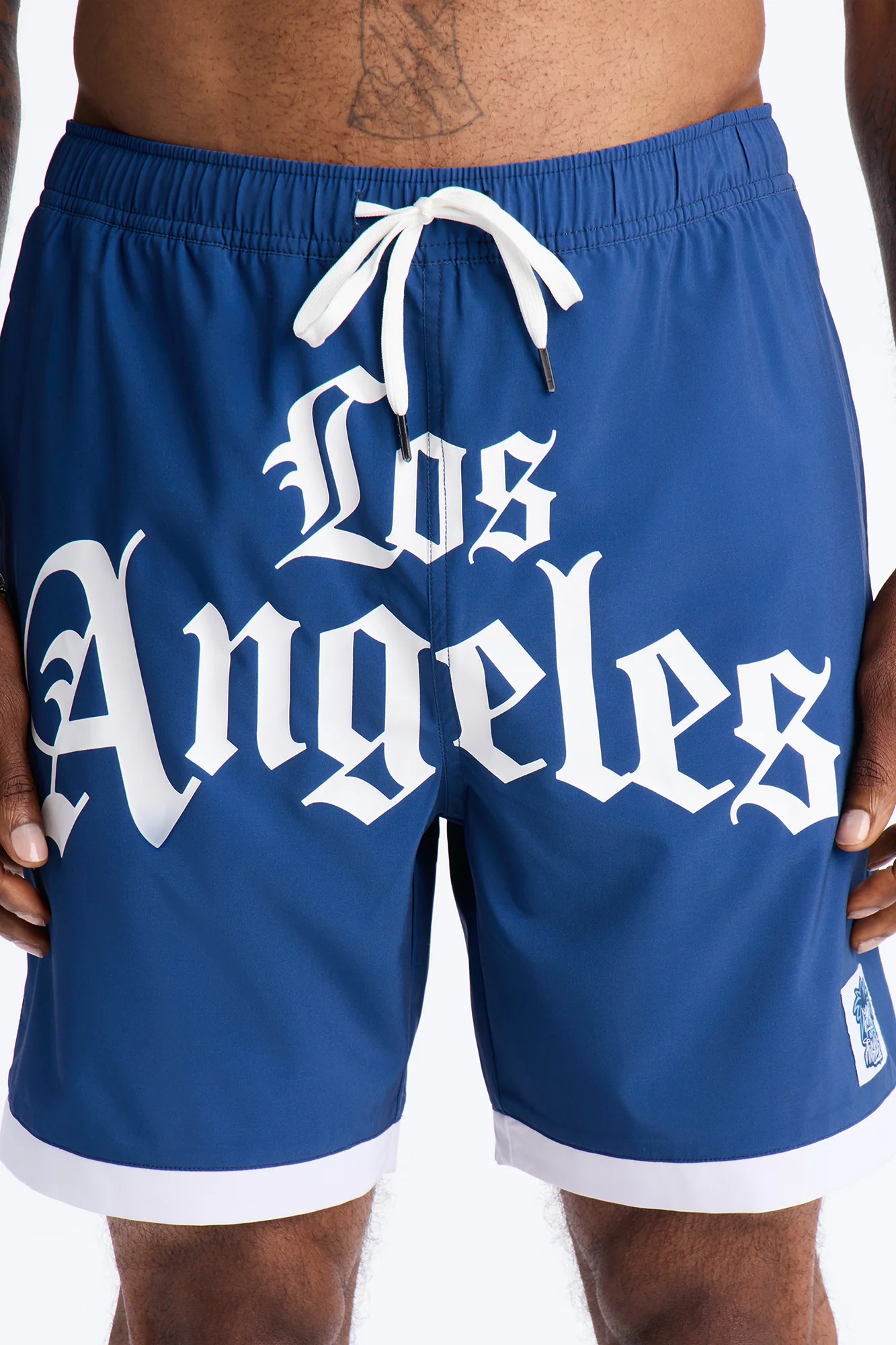 Los Angeles Legend Swim Trunk 7″ - Blue/combo - Image 3