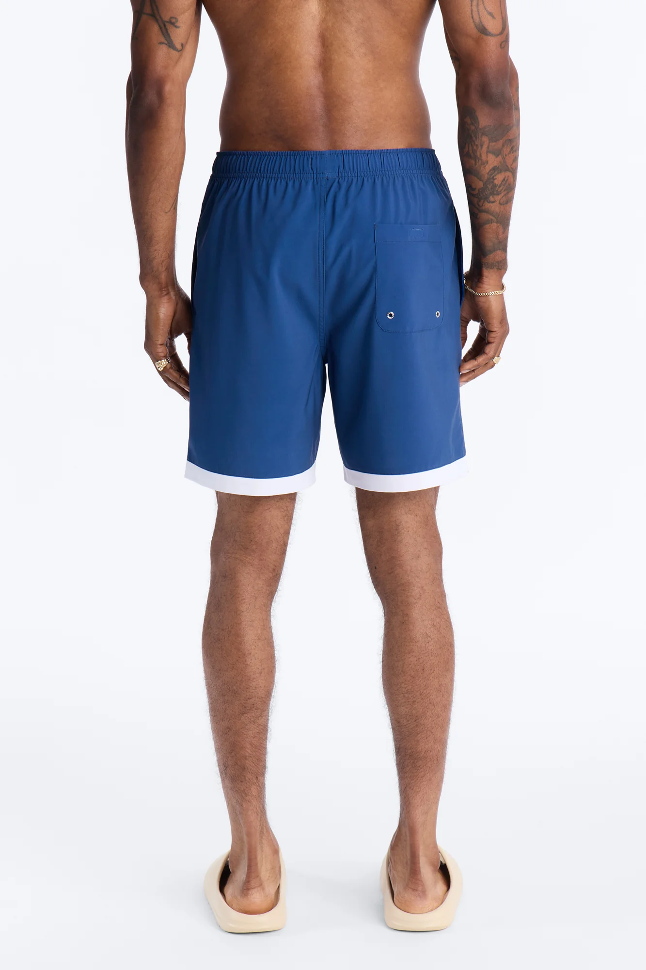 Los Angeles Legend Swim Trunk 7″ - Blue/combo - Image 5