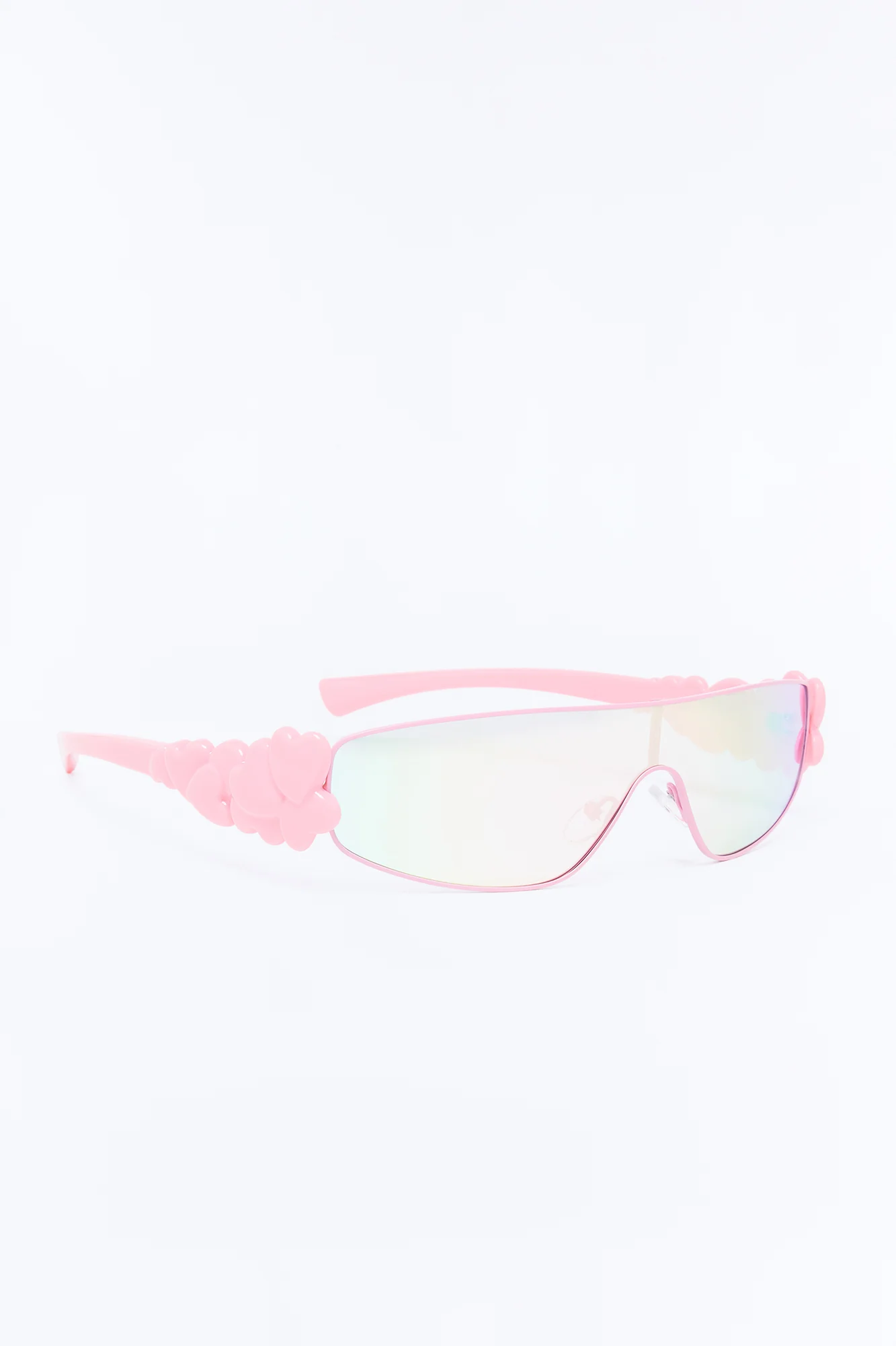 Love Bomb Shield Sunglasses - Pink - Image 4