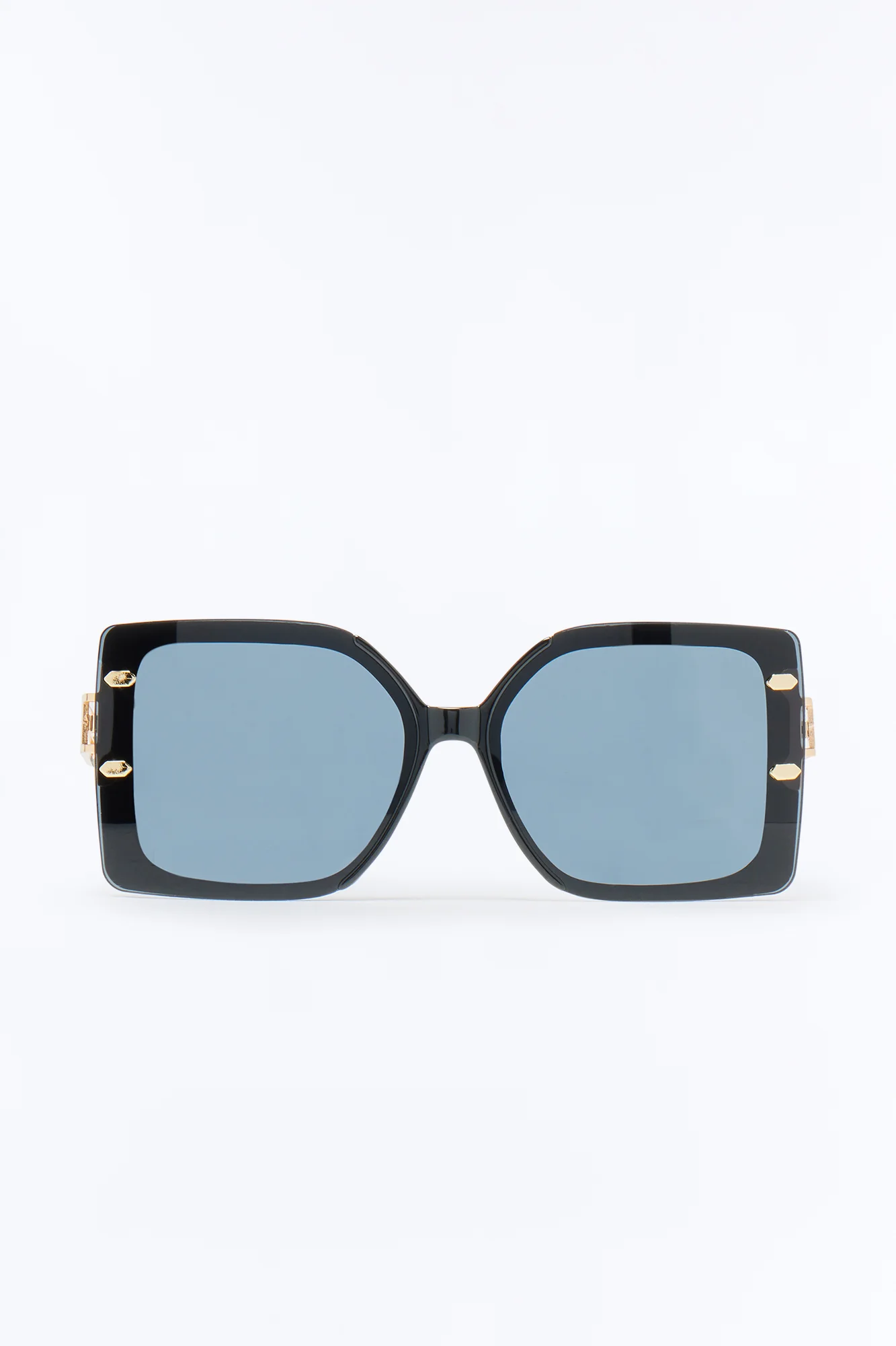 Love Drunk Square Sunglasses - Black - Image 3