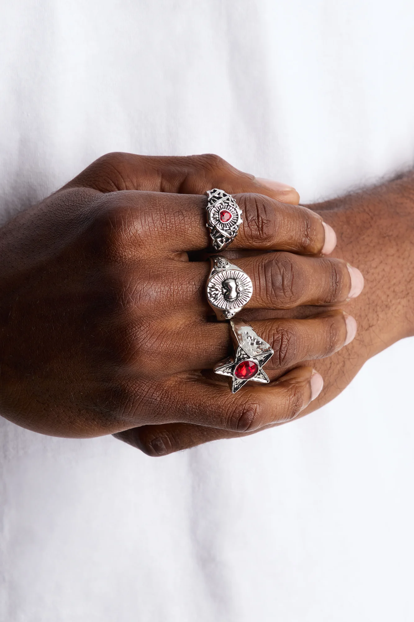 Love Havoc Multi Size Ring Set - Silver