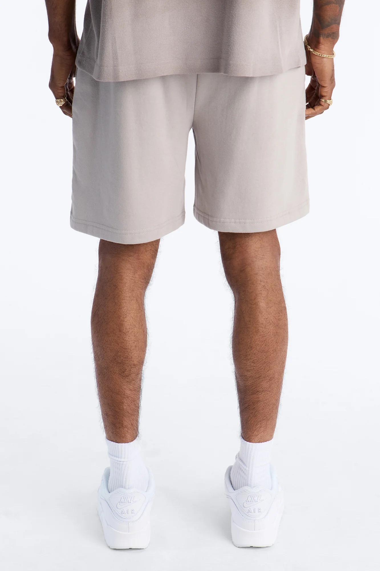 Love Lost Sweatshorts - Grey - Image 5