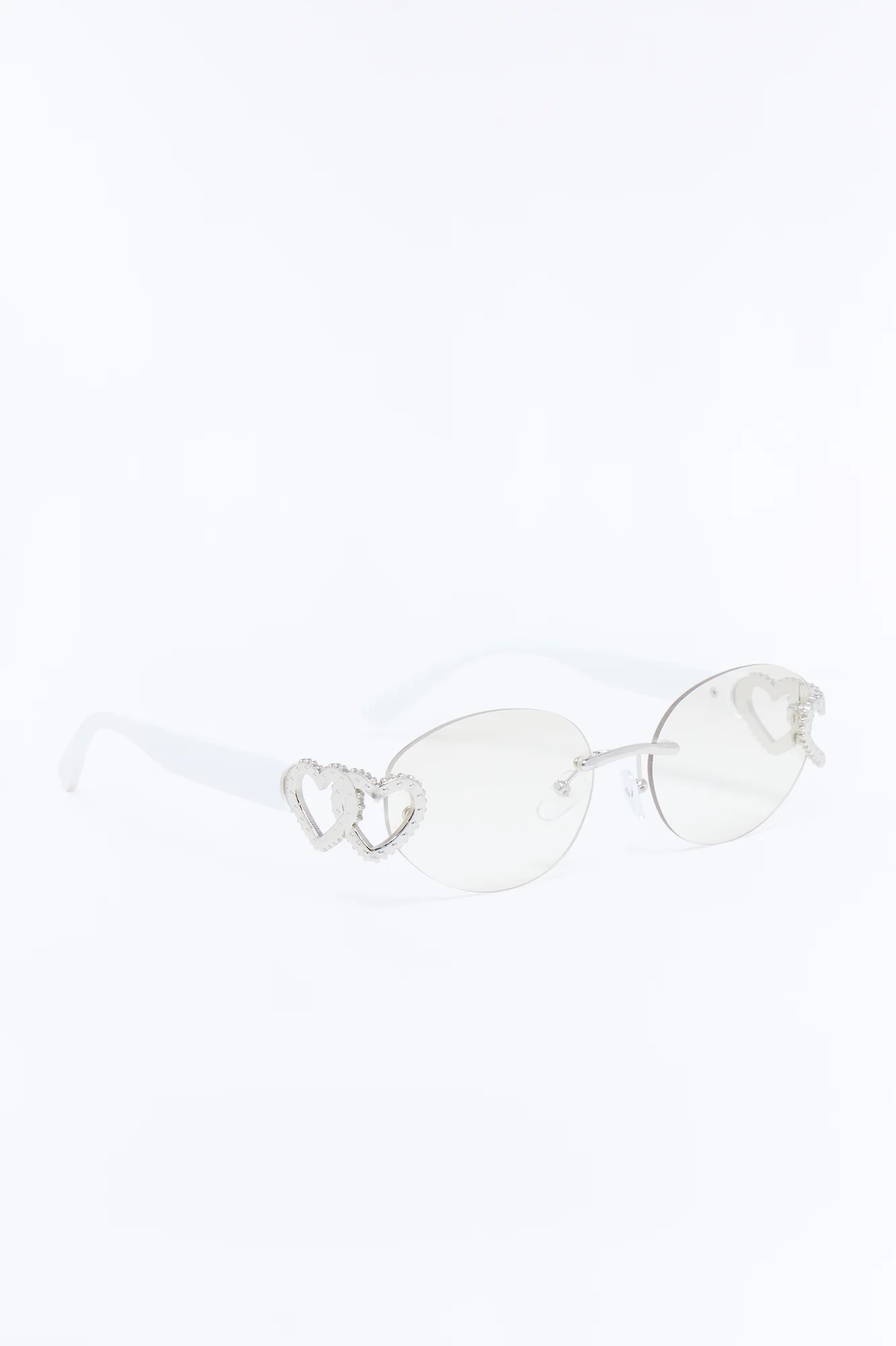 Lover Girl Glasses - White - Image 4