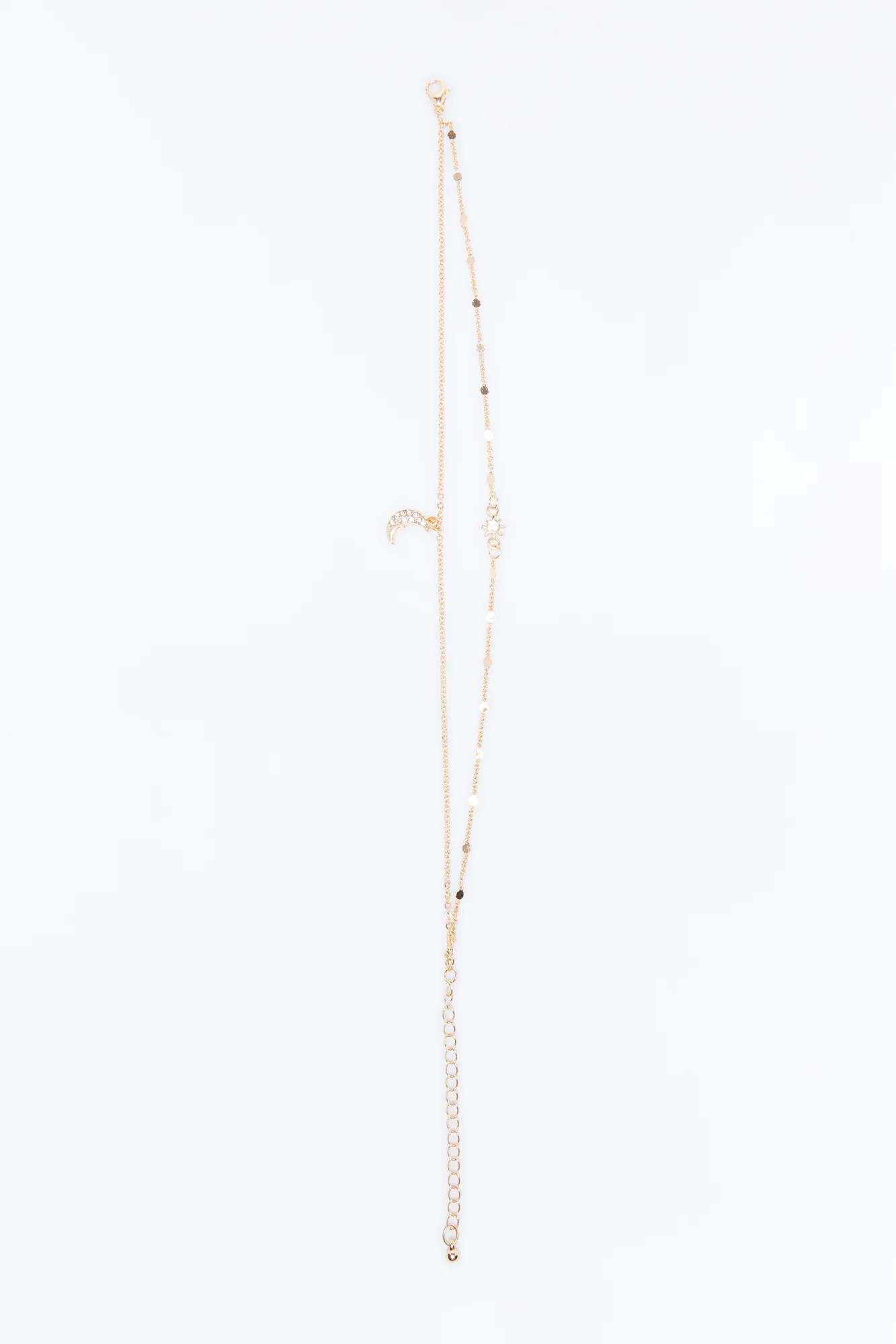 Lunar Spark Anklet - Gold - Image 3
