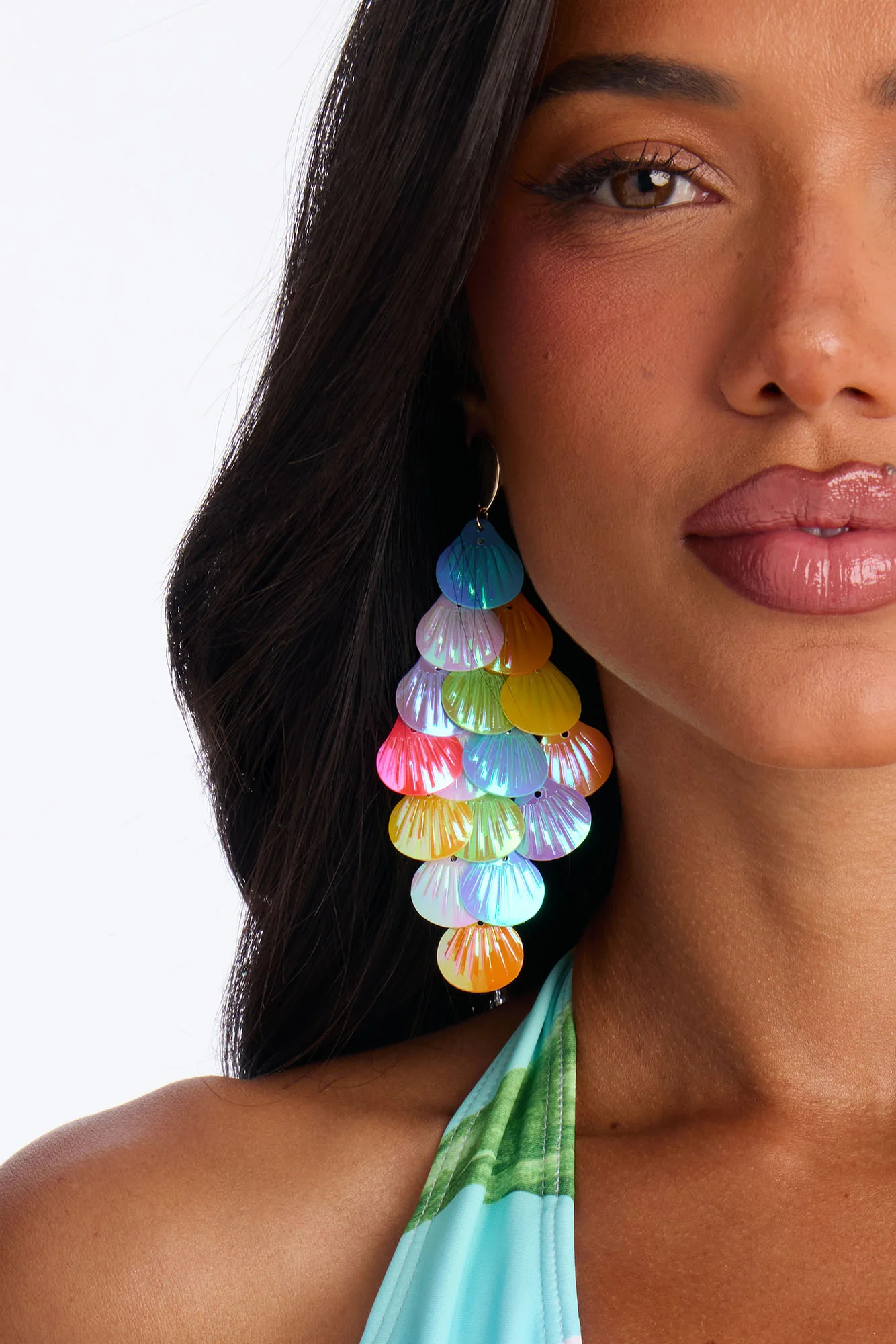 Magic In The Sea Earrings - Multi Color