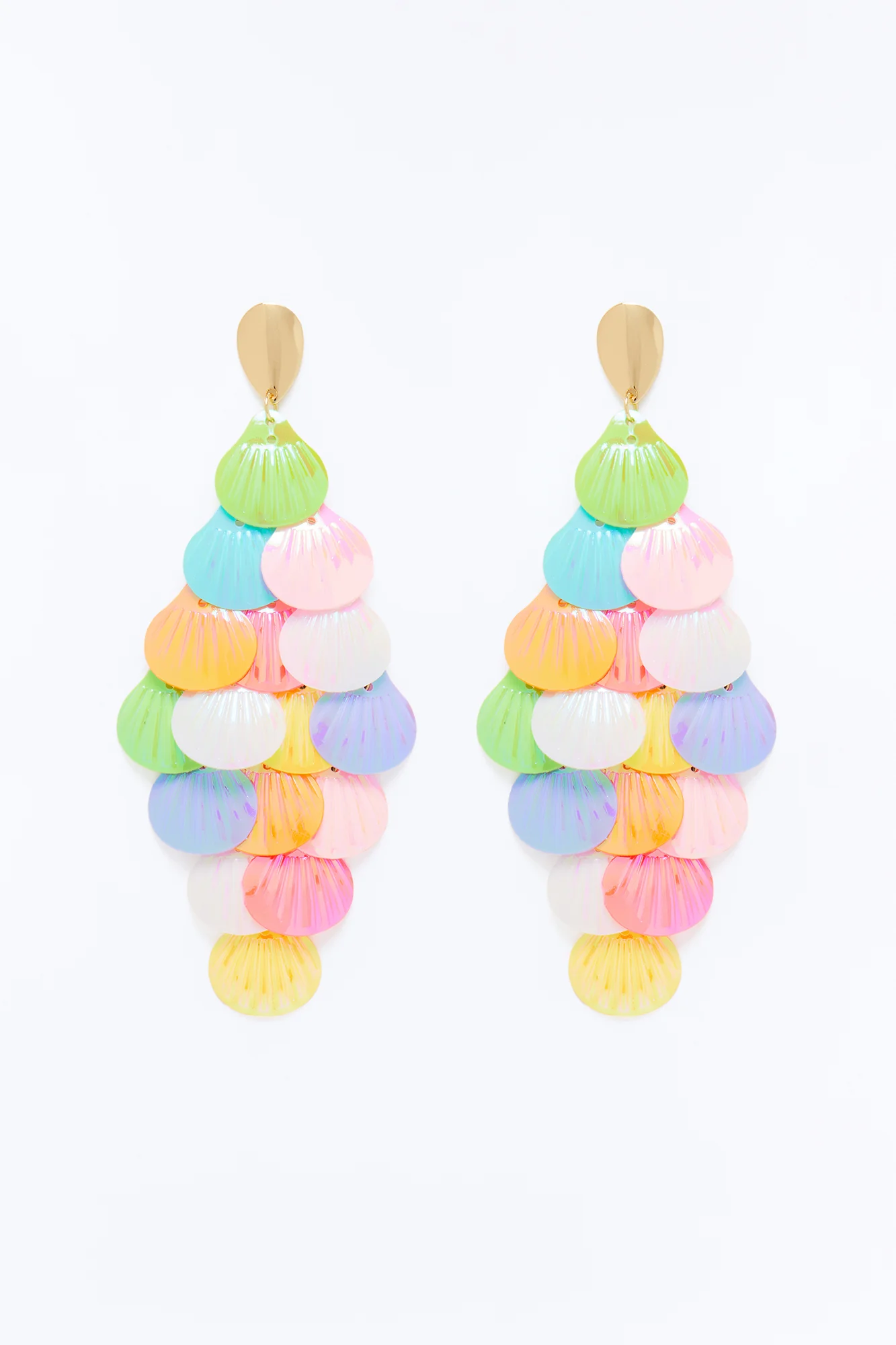 Magic In The Sea Earrings - Multi Color - Image 3