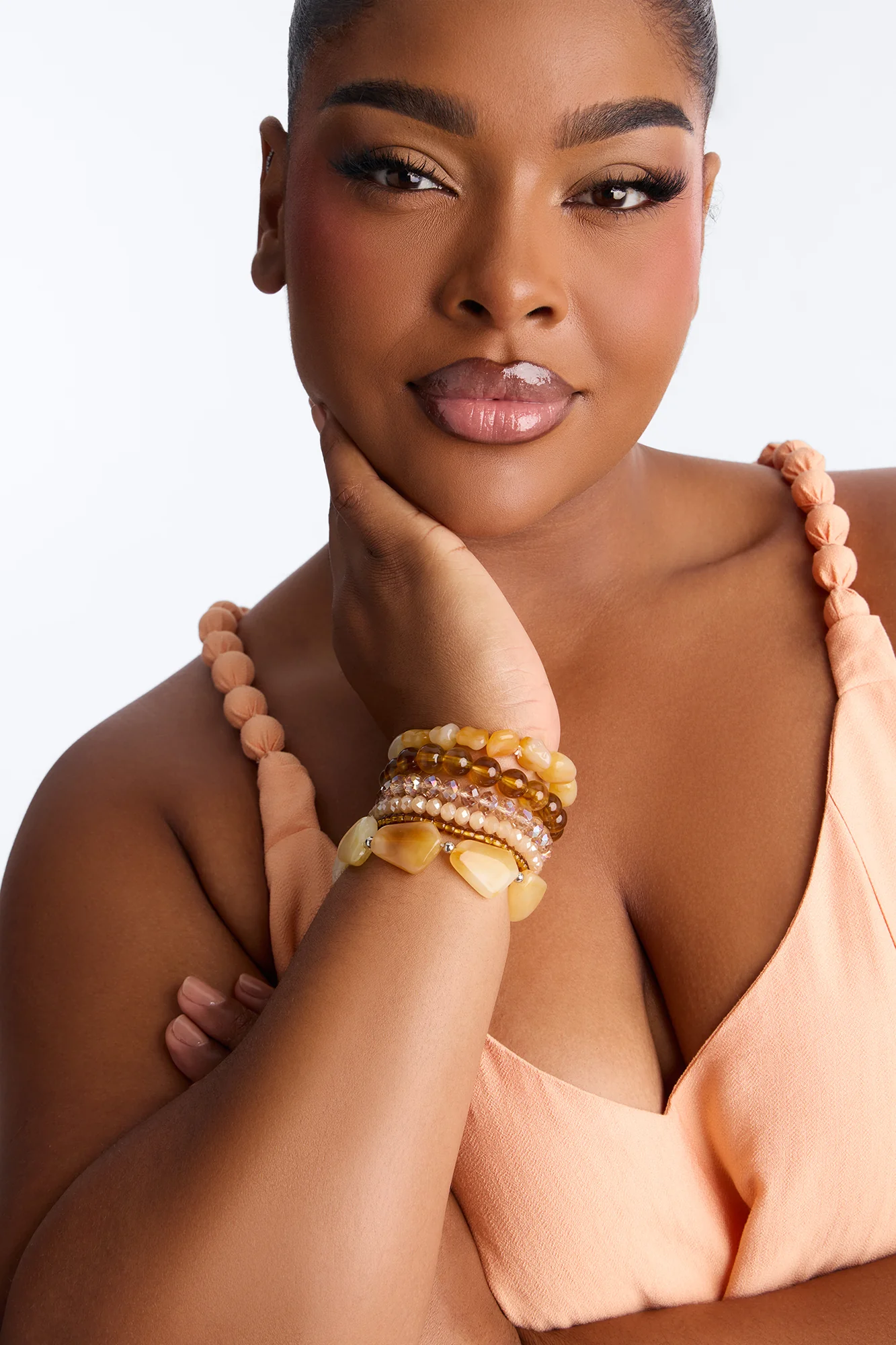Mai Tai 6 Piece Multi Bracelet Set - Nude/combo - Image 2