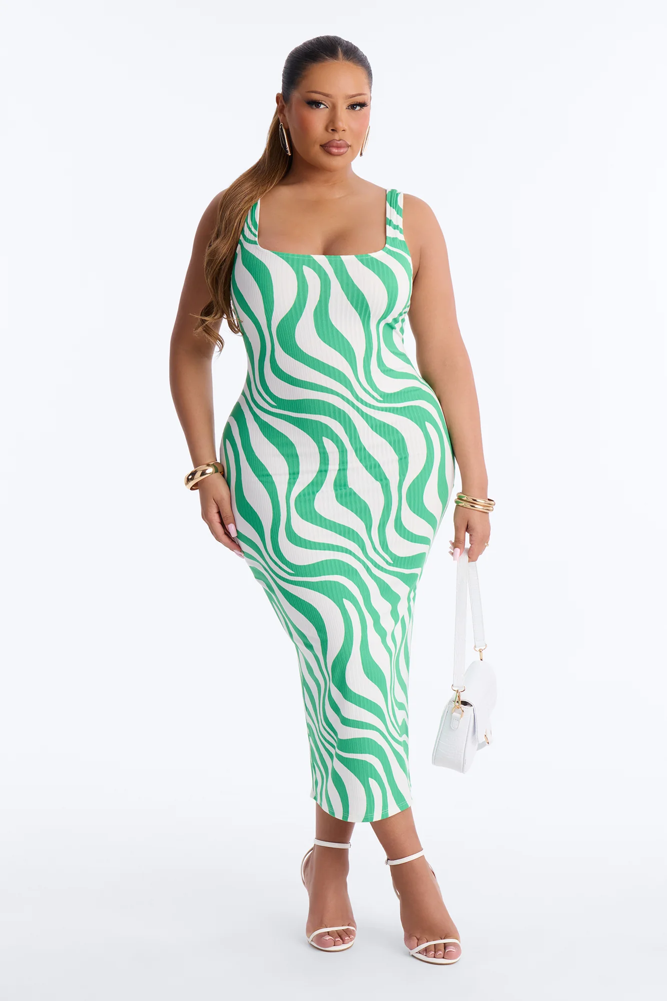 Maisie Maxi Dress - Kelly Green - Image 5