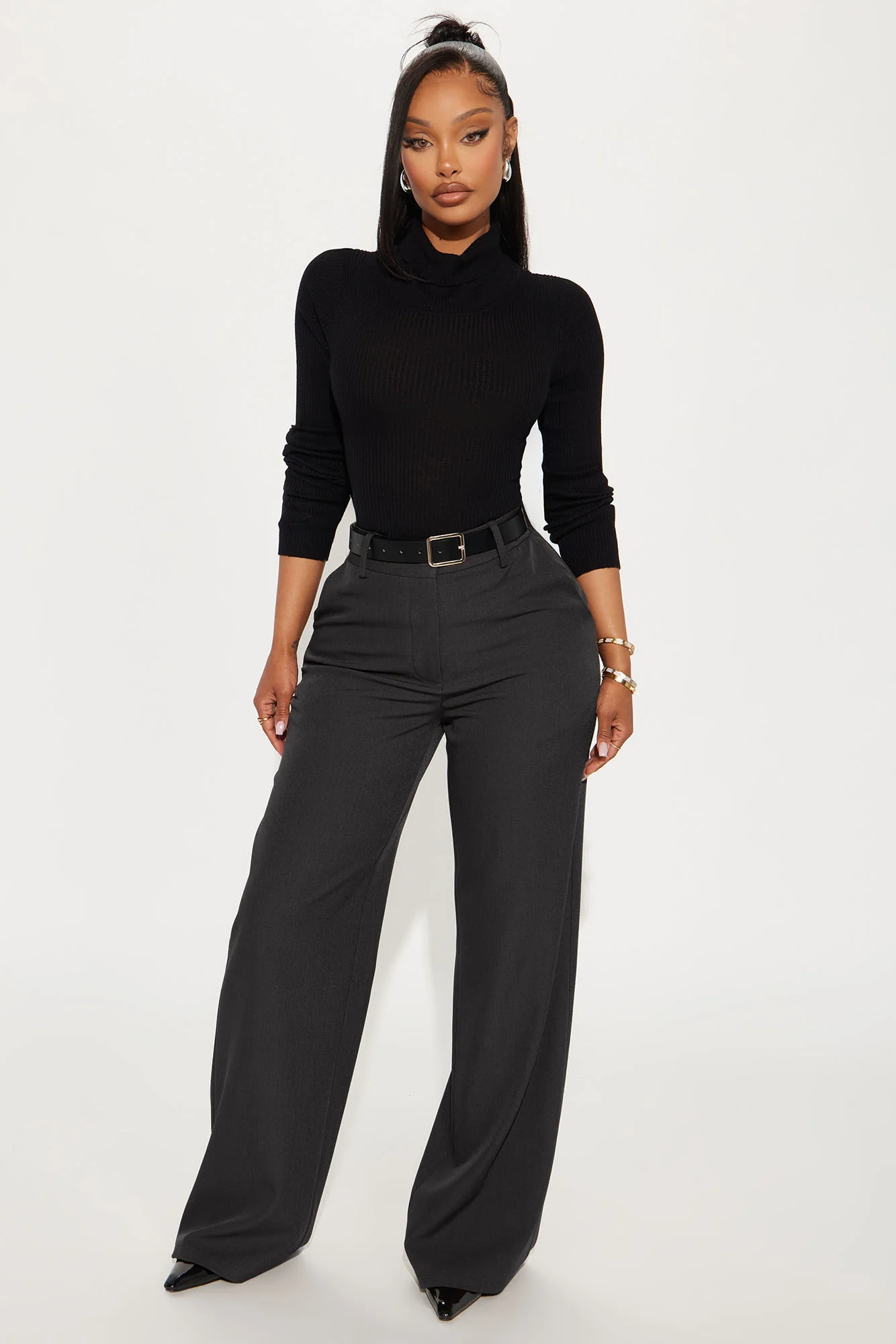 Make No Mistake Trouser - Charcoal