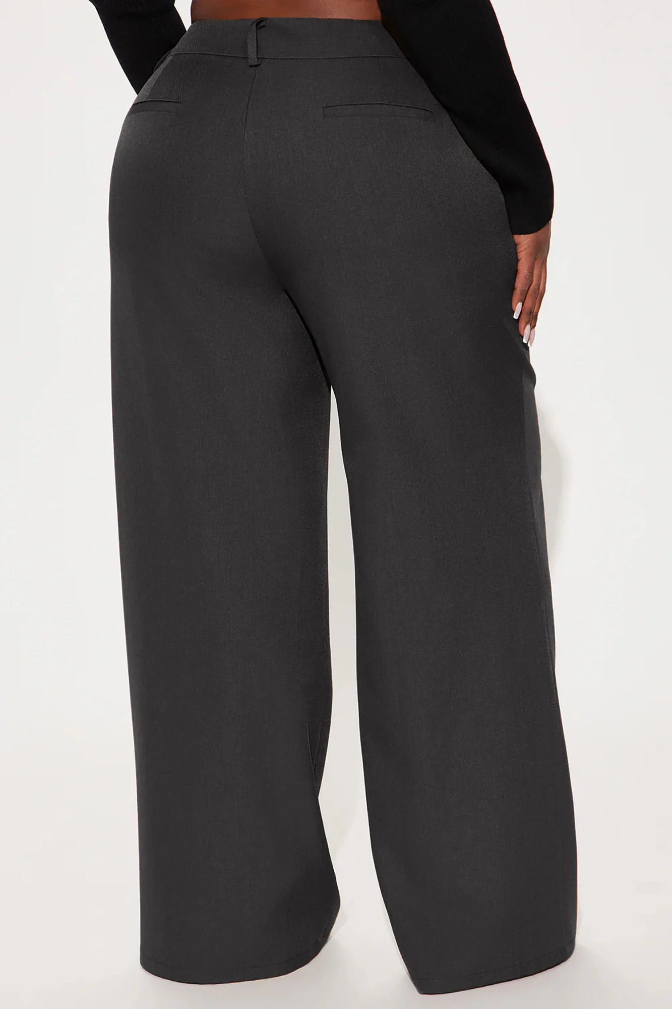 Make No Mistake Trouser - Charcoal - Image 6
