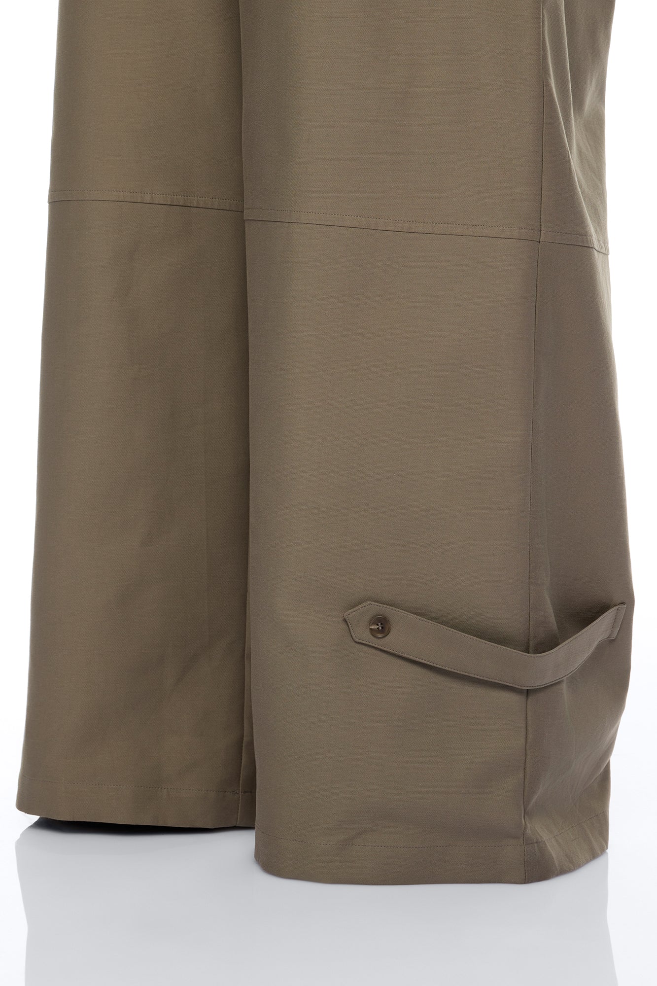 Marcella Cargo Wide Leg Pant - Olive - Image 8
