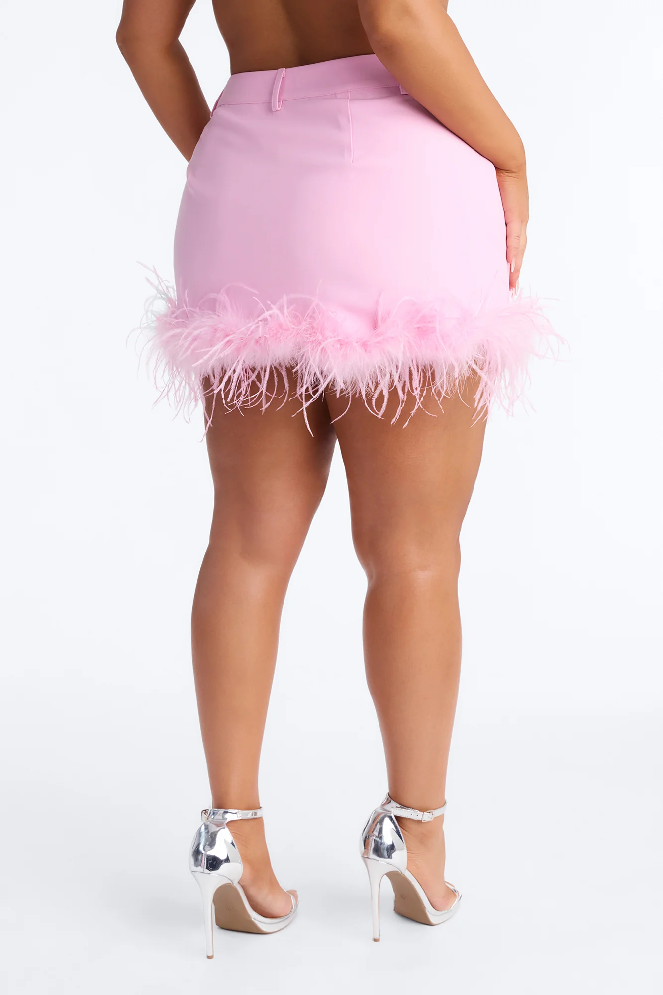 Mariah Mini Skirt - Pink - Image 8
