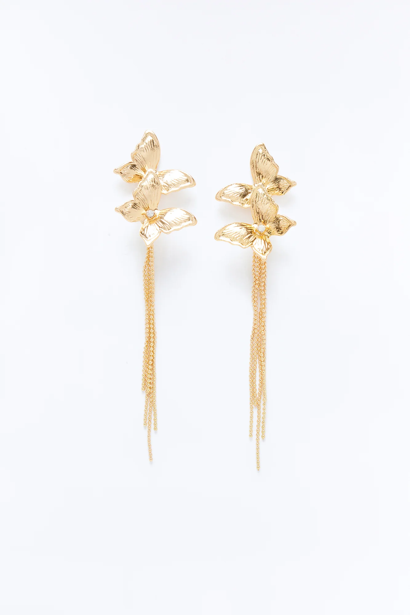 Mariposa Wings Earrings - Gold - Image 3