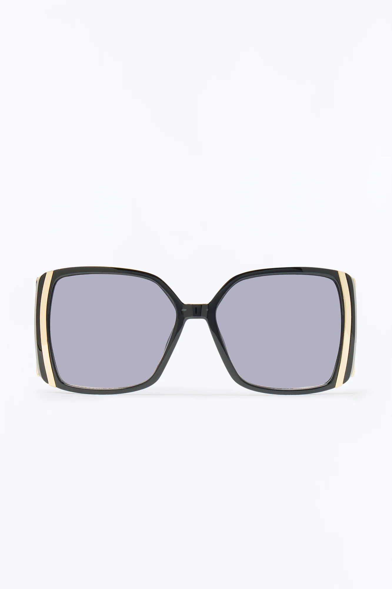 Martini Time Square Sunglasses - Black - Image 3