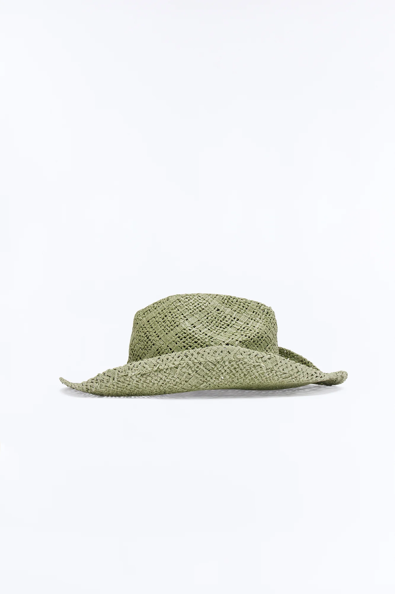 Maui Vacation Straw Cowboy Hat - Green - Image 4