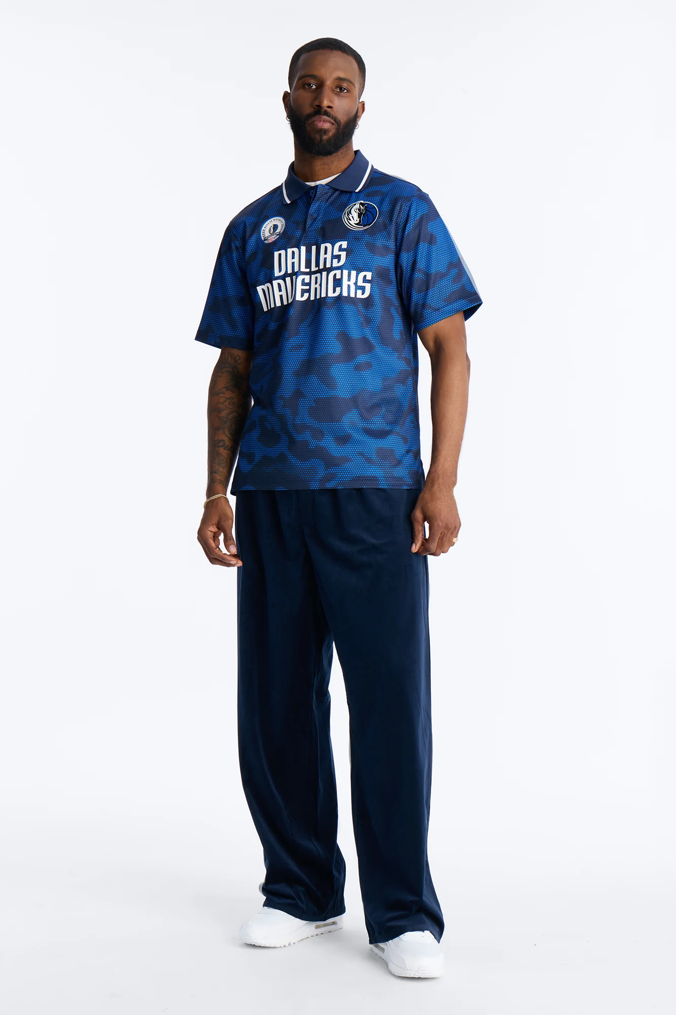 Mavs Digi Camo Soccer Top - Blue - Image 2