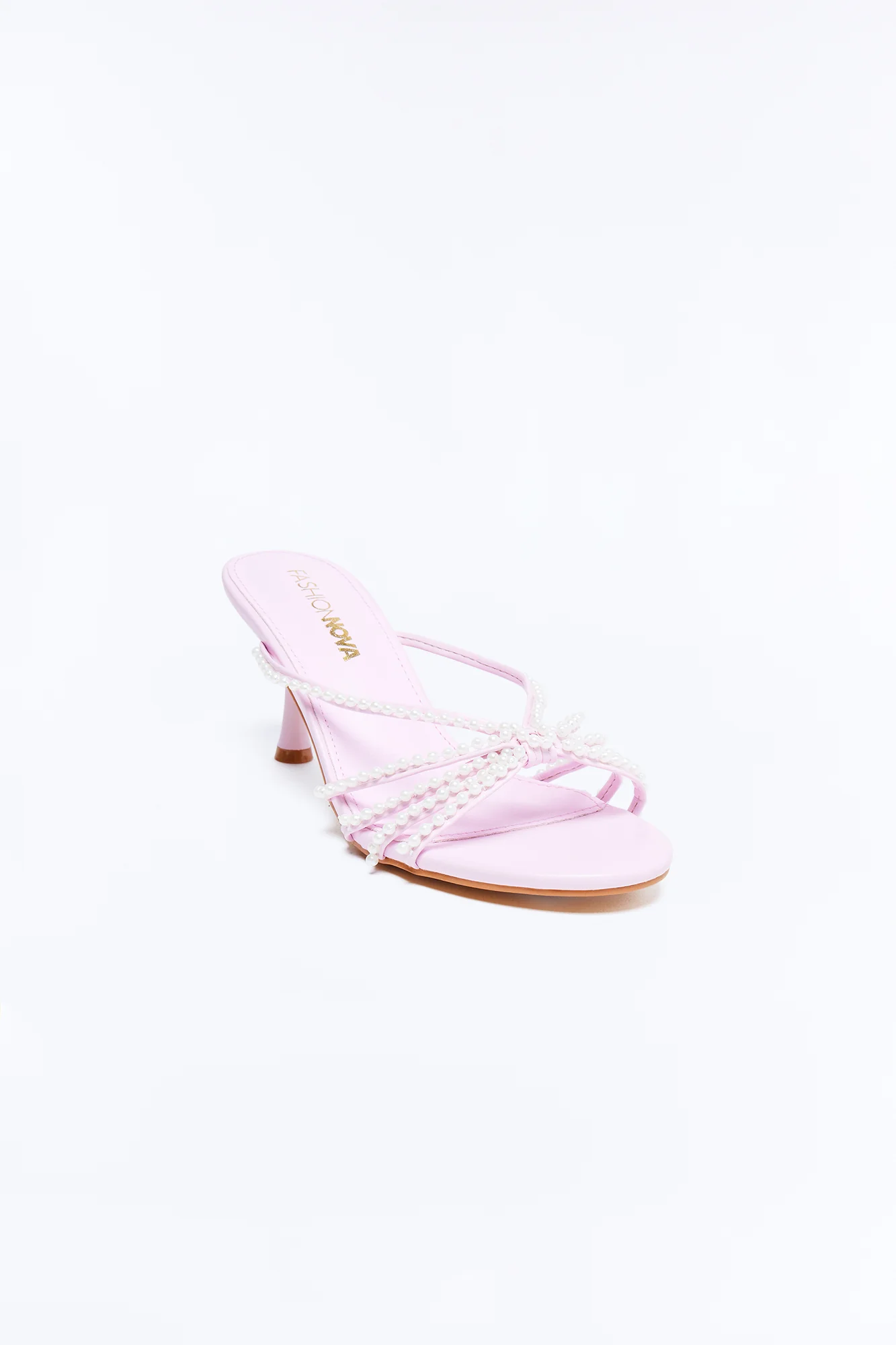 Mazey Pearl Heels - Blush - Image 2