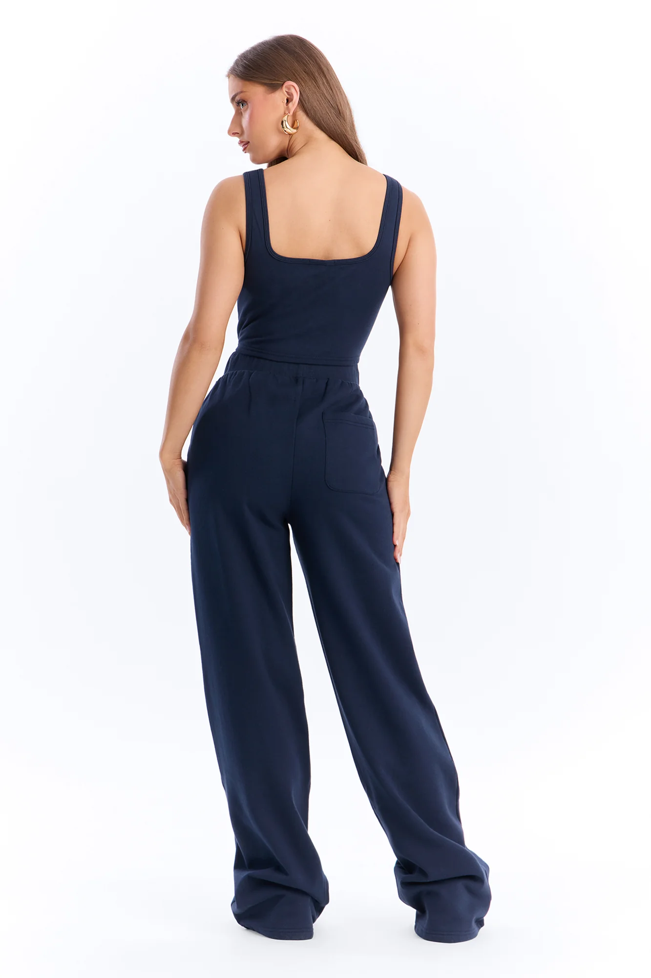 Meant To Be Pant Set - Navy - Image 4