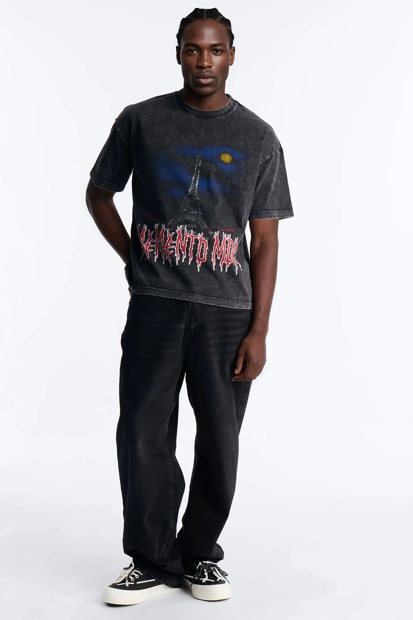 Memento Mori Premium Short Sleeve Tee - Black - Image 2