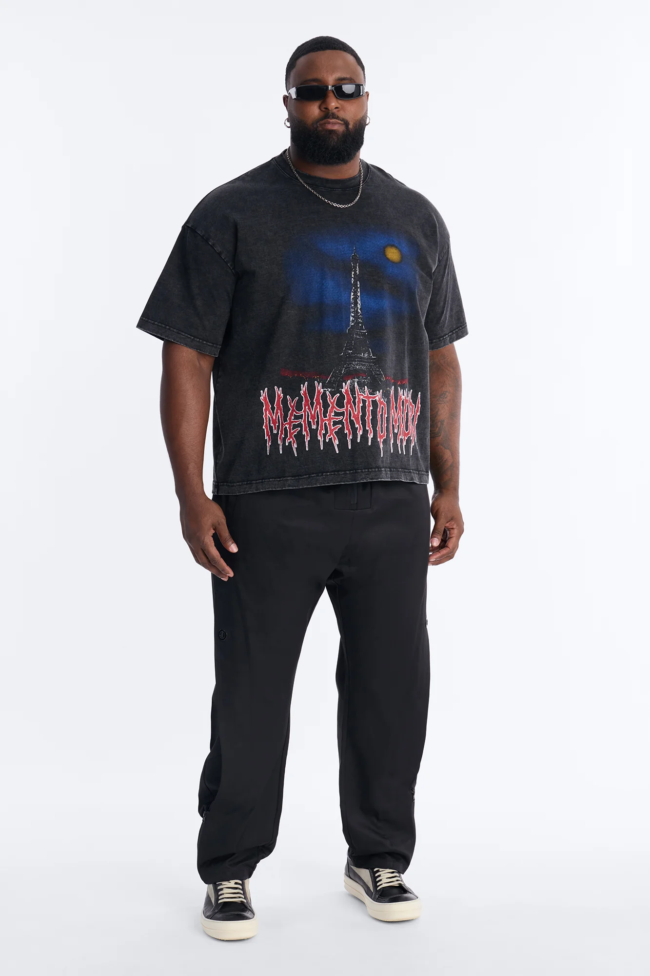 Memento Mori Premium Short Sleeve Tee - Black - Image 6