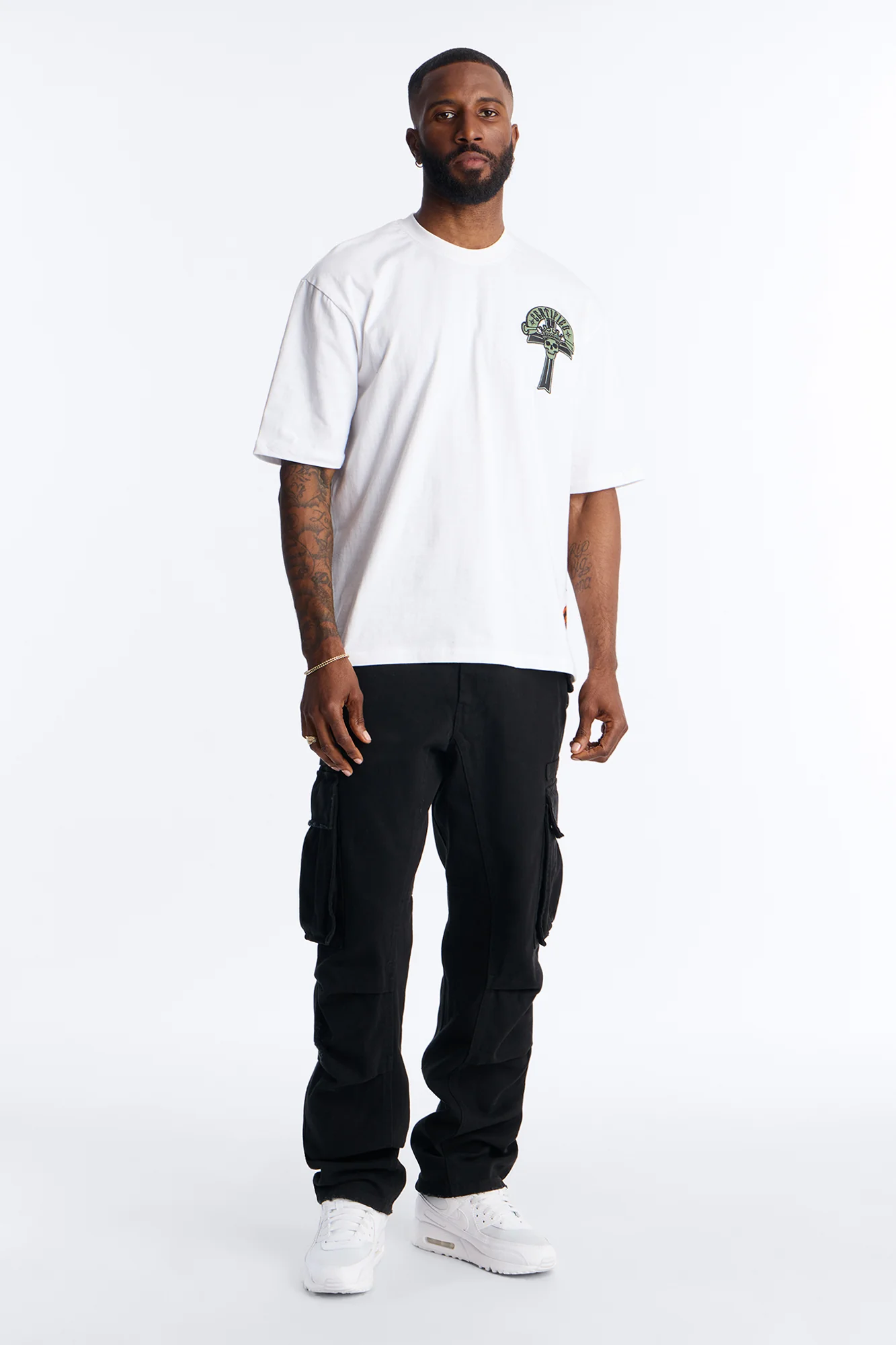Mercy On Our Enemies Short Sleeve Tee - White - Image 2