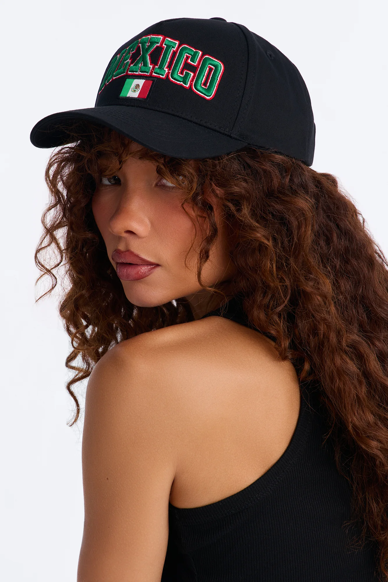 Mexico Love Baseball Hat - Black/combo - Image 3