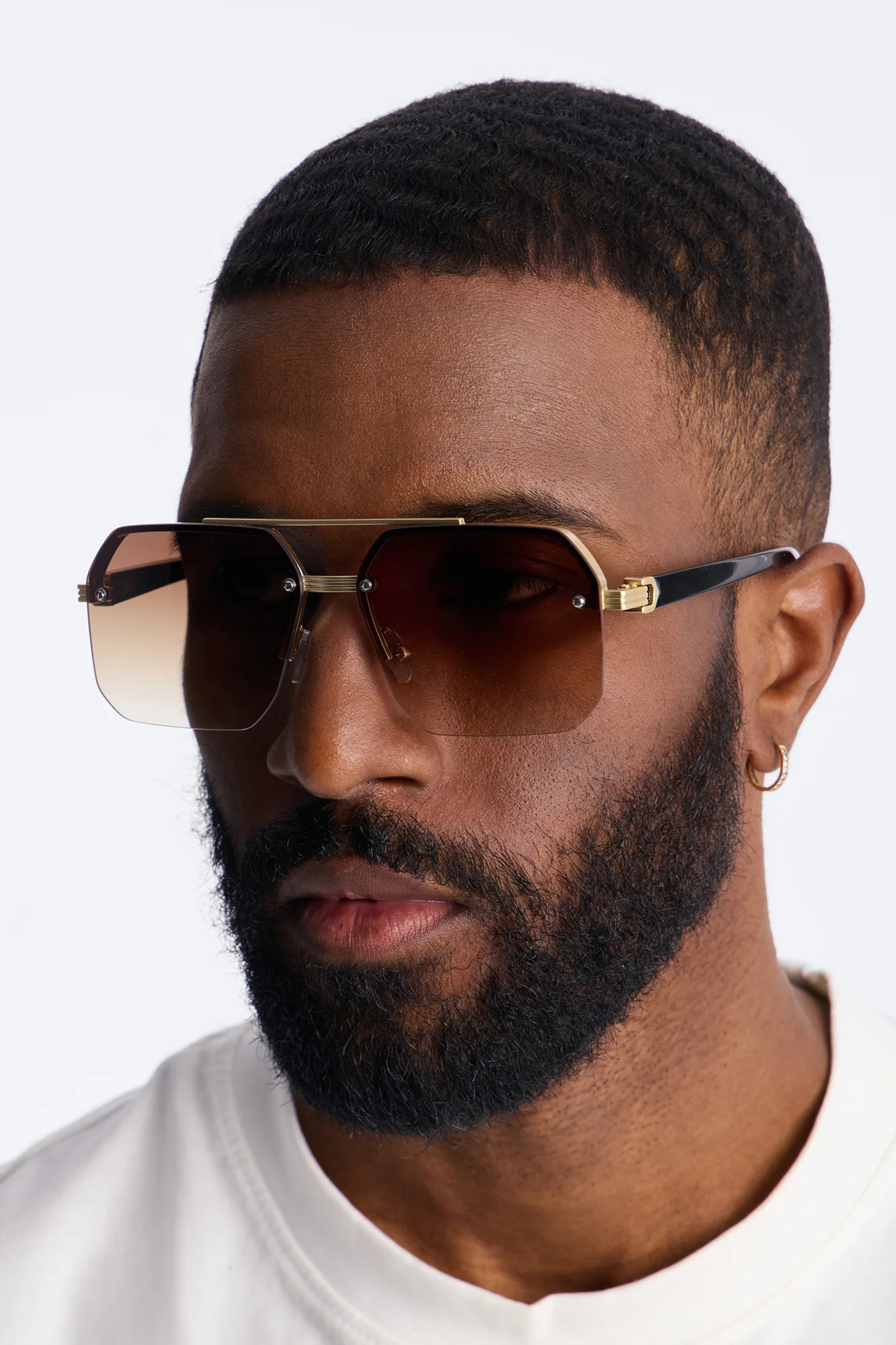 Miami Wayfarer Sunglasses - Brown - Image 2