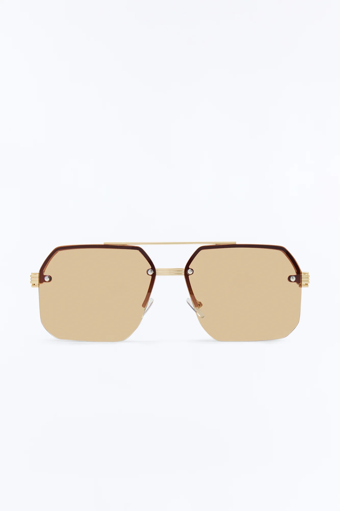 Miami Wayfarer Sunglasses - Brown - Image 3