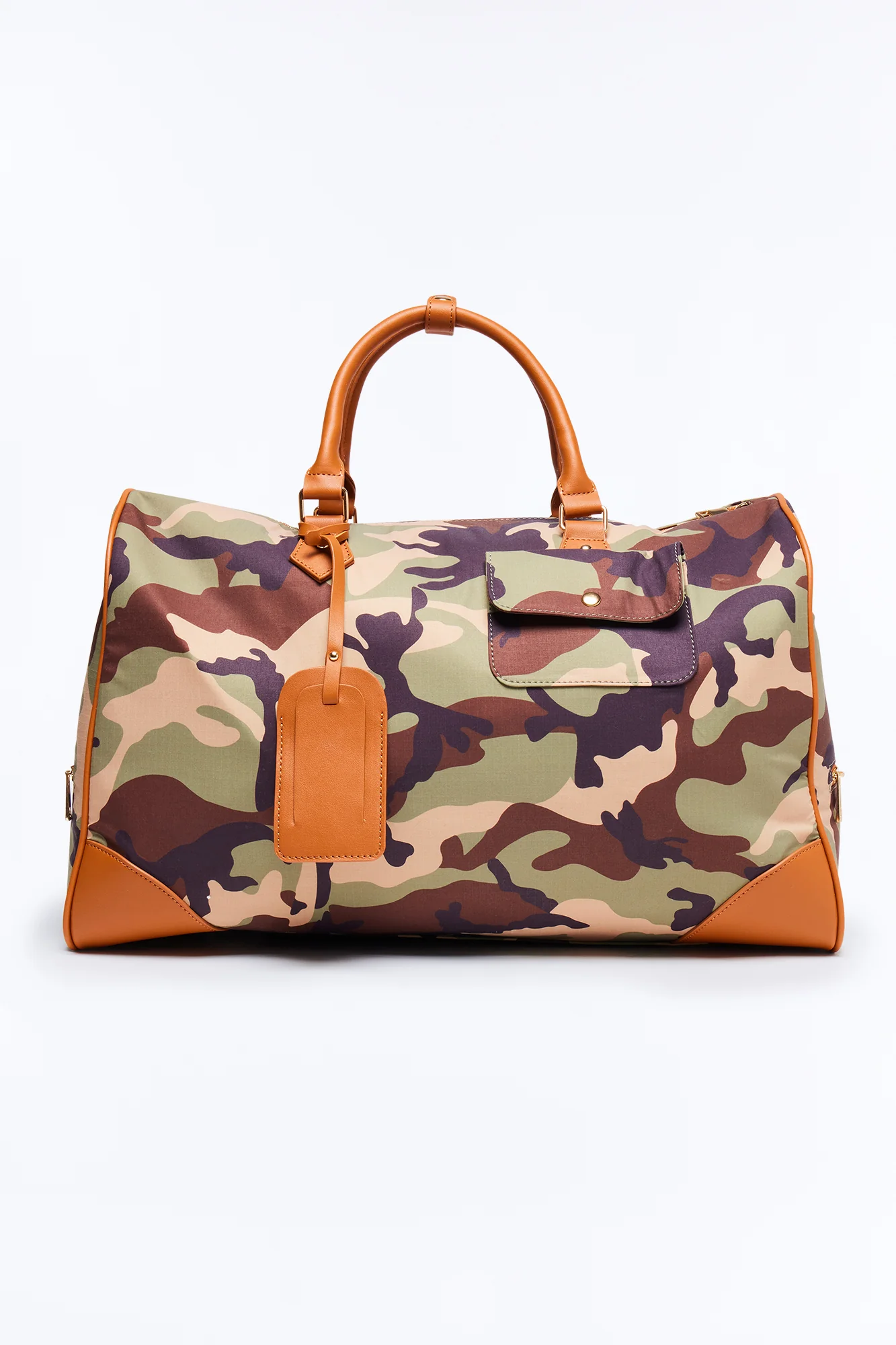 Mid Size Ripstop Weekender Duffle Bag - Camouflage - Image 4
