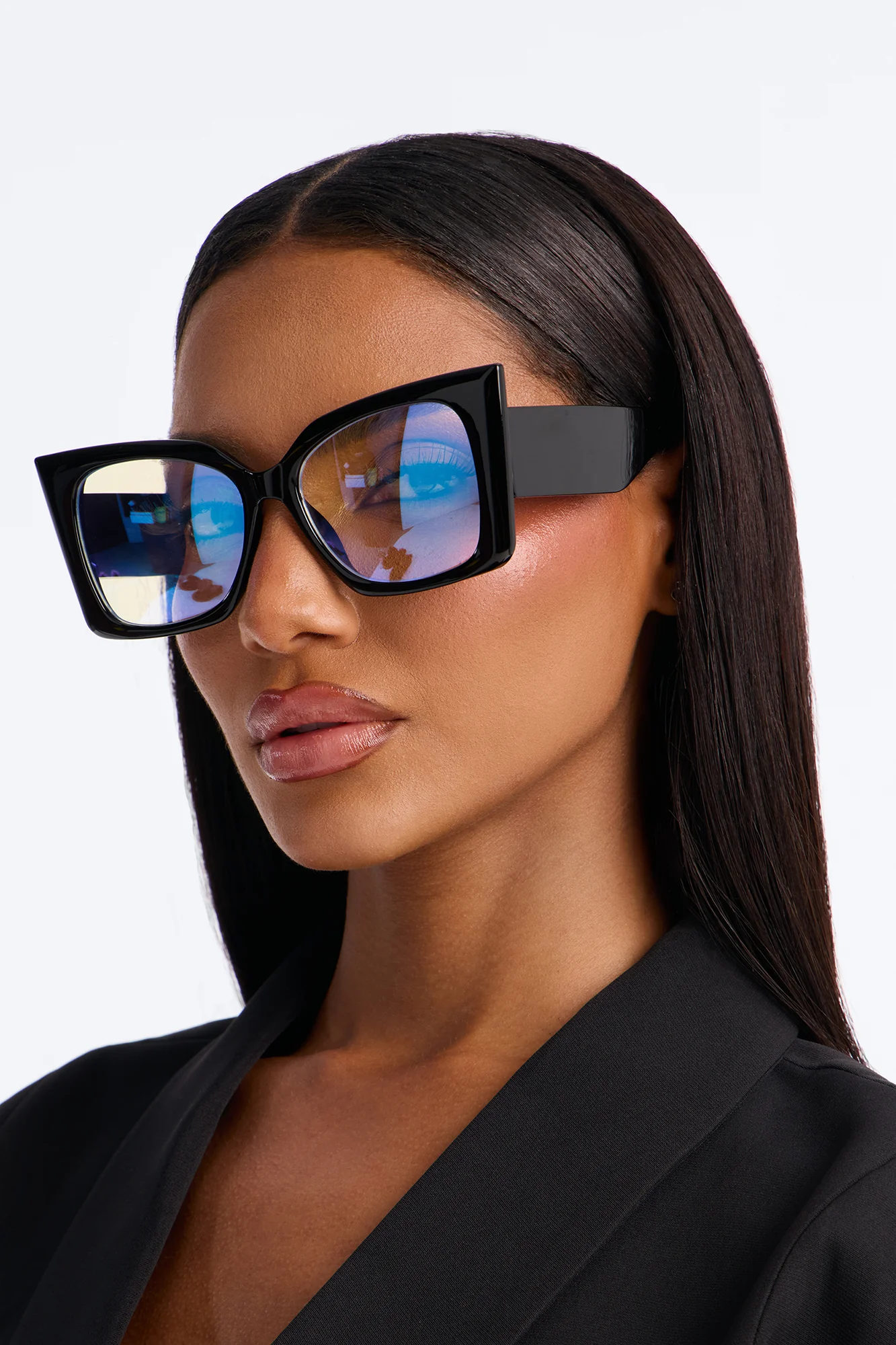 Milk And Honey Blue Light Glasses - Black - Image 2