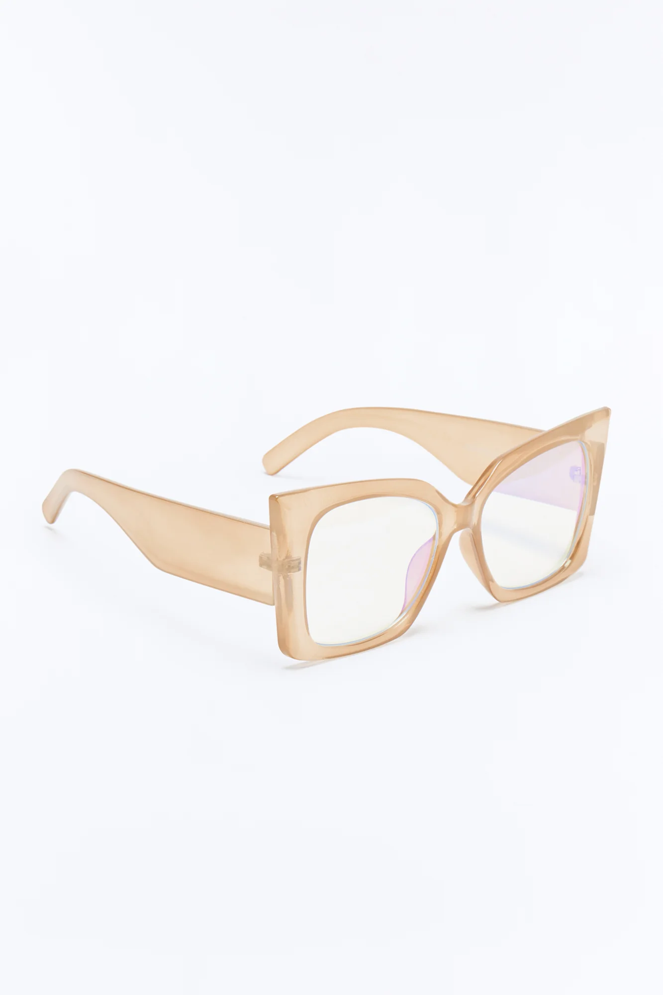 Milk And Honey Blue Light Glasses - LightBrown - Image 2