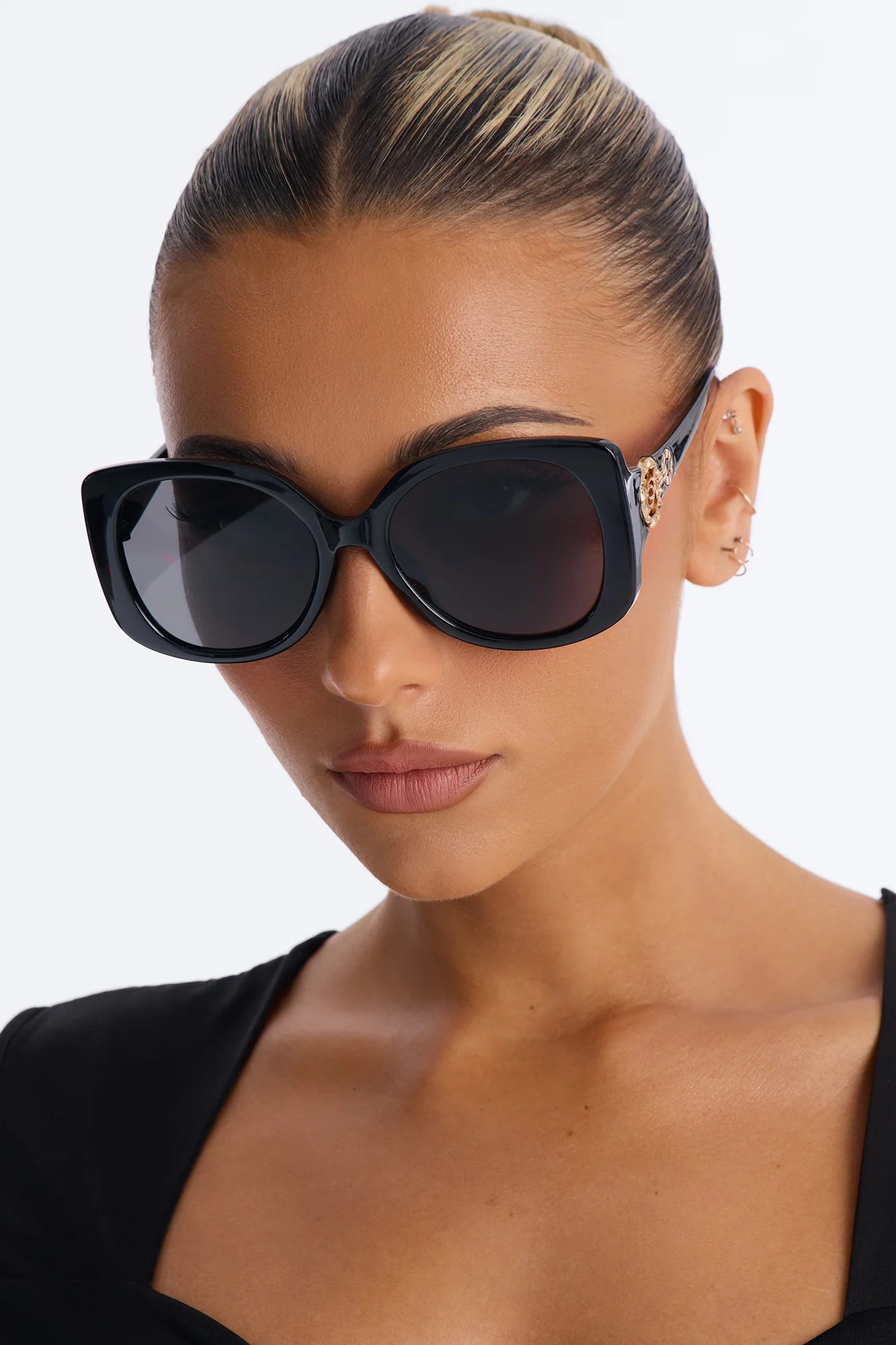 Mimosa Sunday Sunglasses - Black