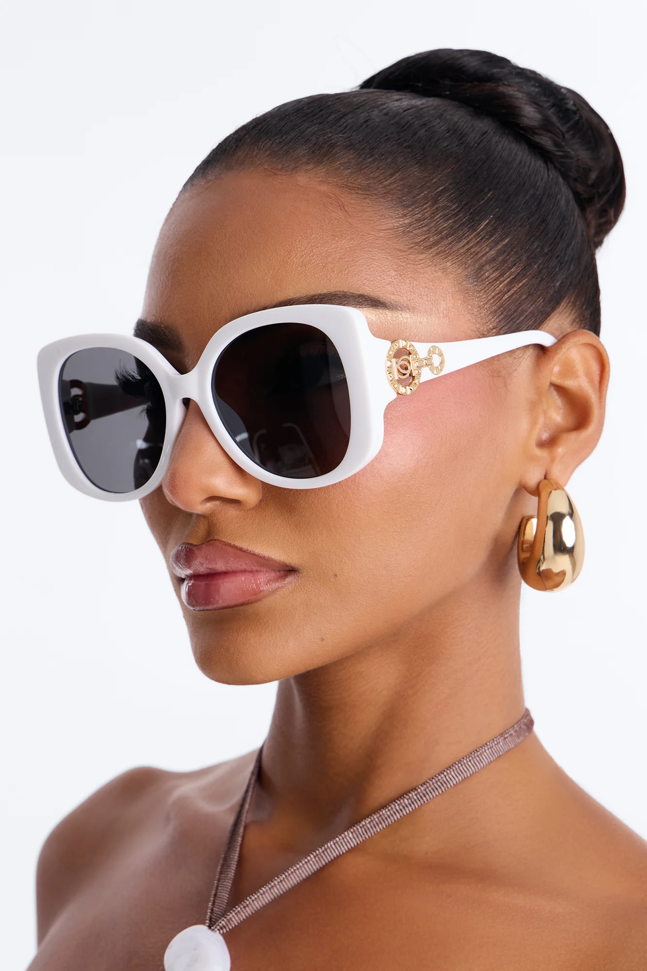 Mimosa Sunday Sunglasses - White - Image 2