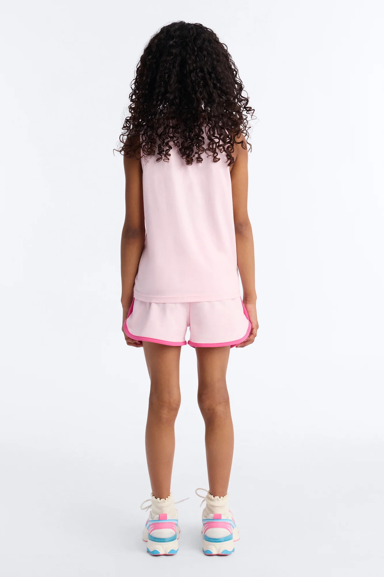 Mini A Little High Maintenance Short Set - Pink - Image 4