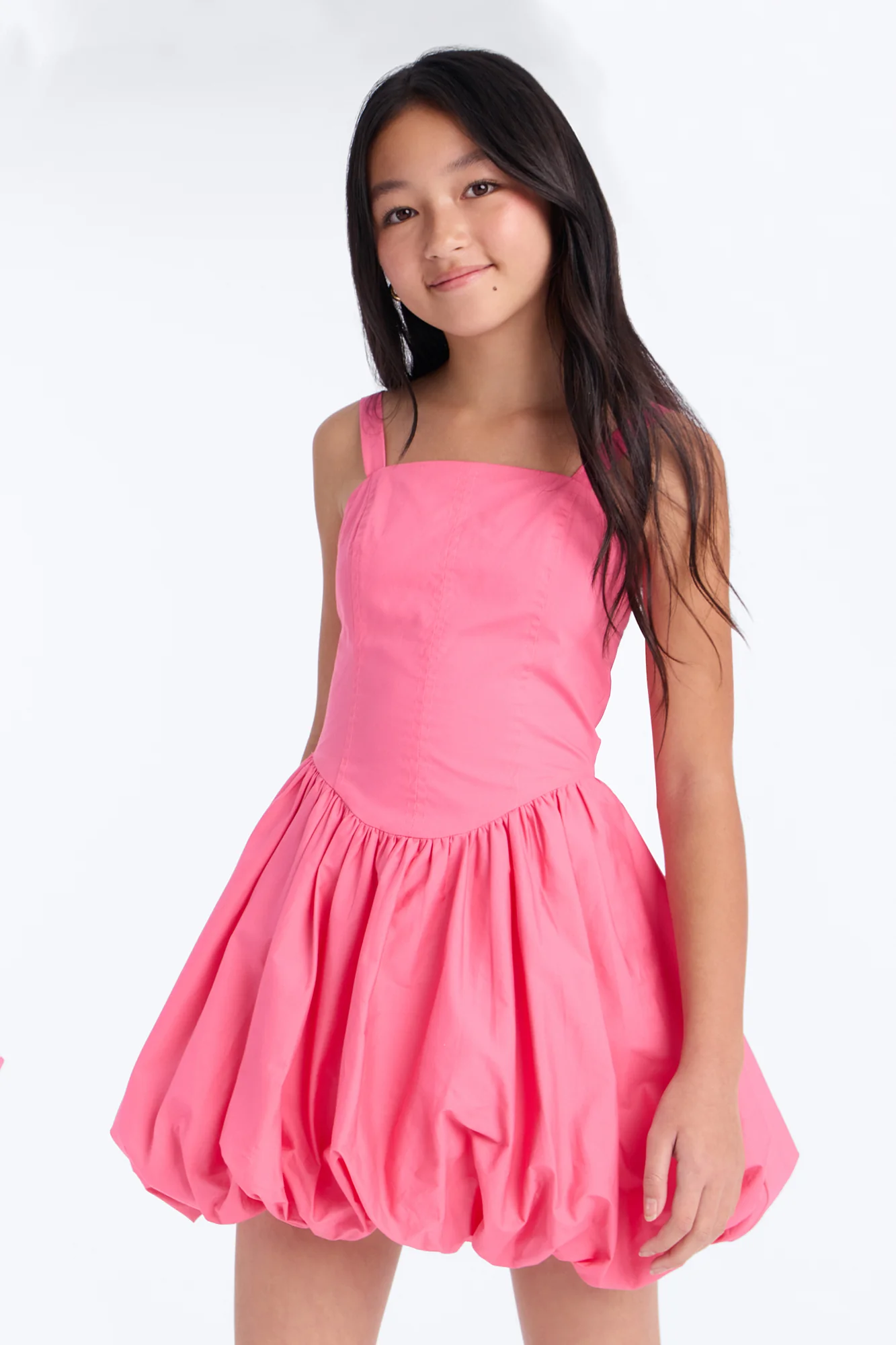 Mini A Night in Paris Bubble Dress - Fuchsia - Image 3