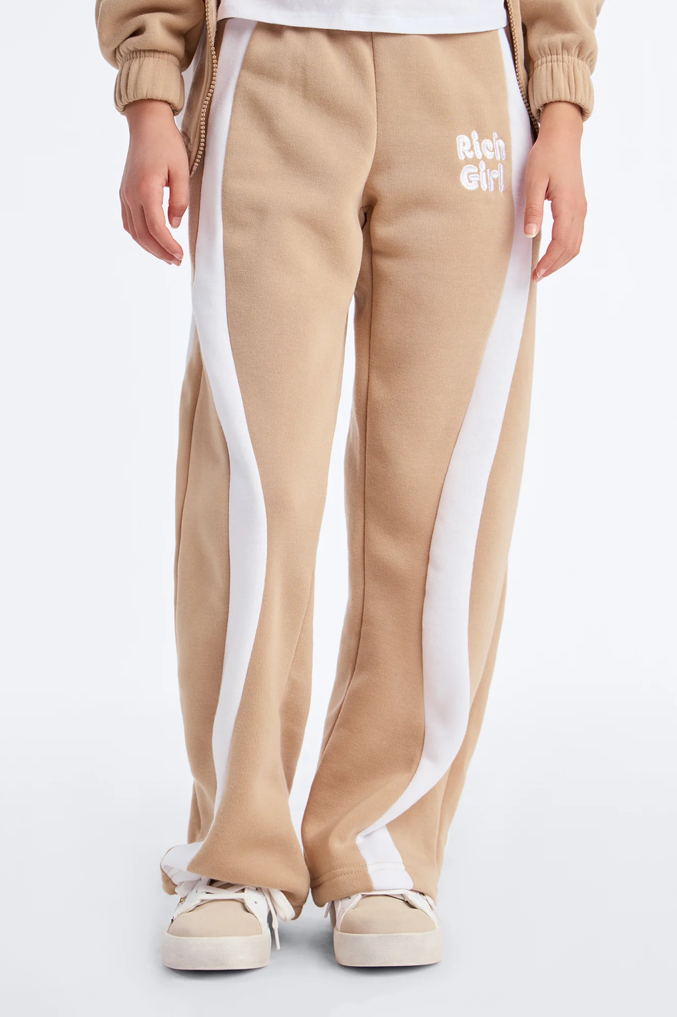 Mini All Around Me Pant Set - Khaki - Image 4