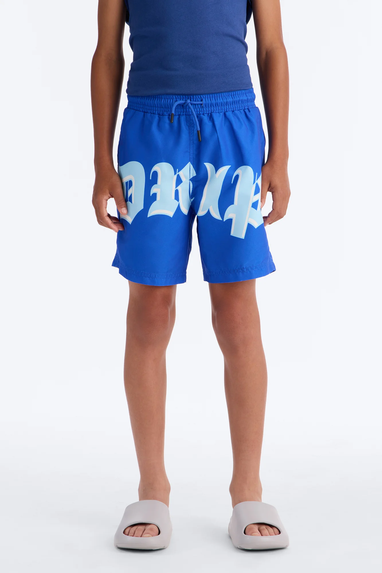 Mini All The Drip Swim Classic Trunk - Blue