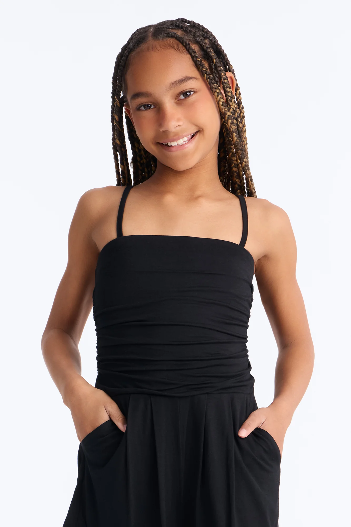 Mini Anchors Away Romper - Black - Image 2